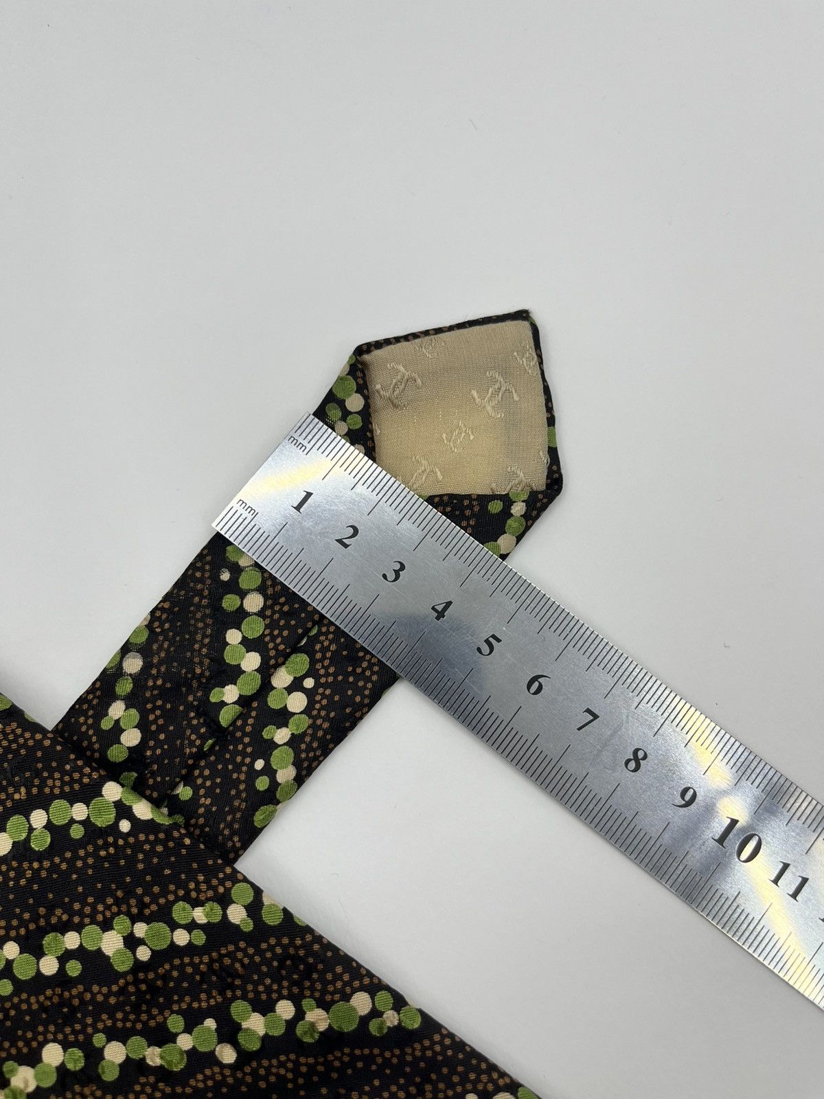 Chanel Vintage Men’s Silk Tie – Chanel (Soie, Made in France) Size ONE SIZE - 17 Thumbnail