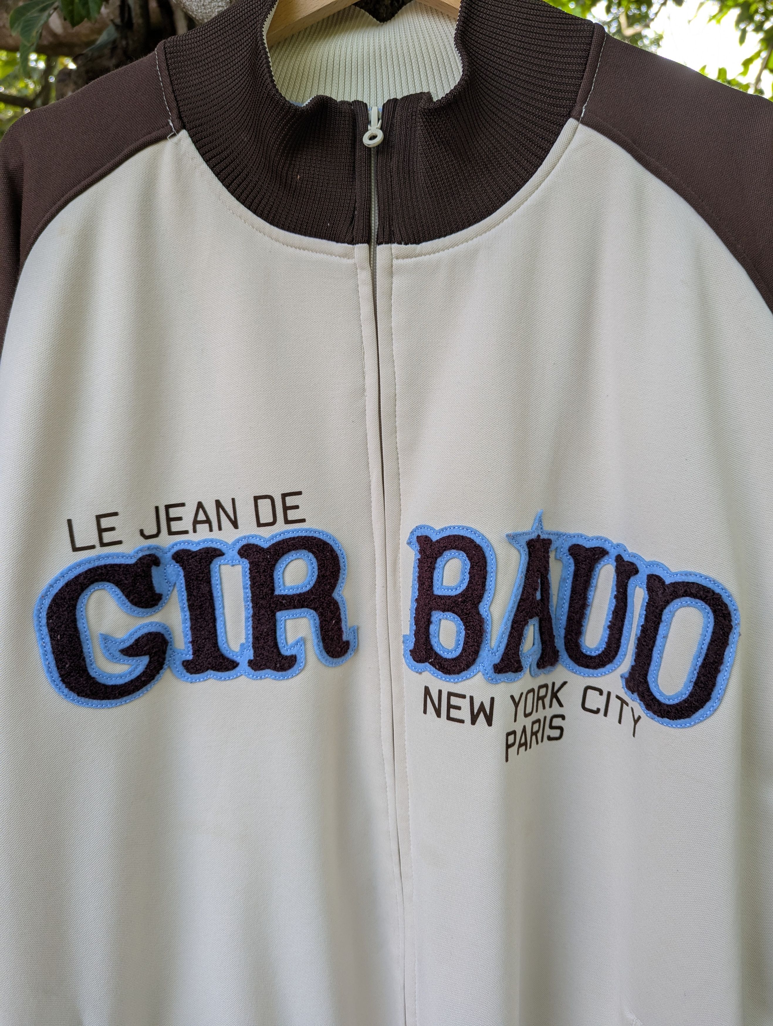 Marithe + Francois Girbaud Marithe Francois Girbaud Jacket Cream Brown Full Zip Size US XXL / EU 58 / 5 - 2 Thumbnail