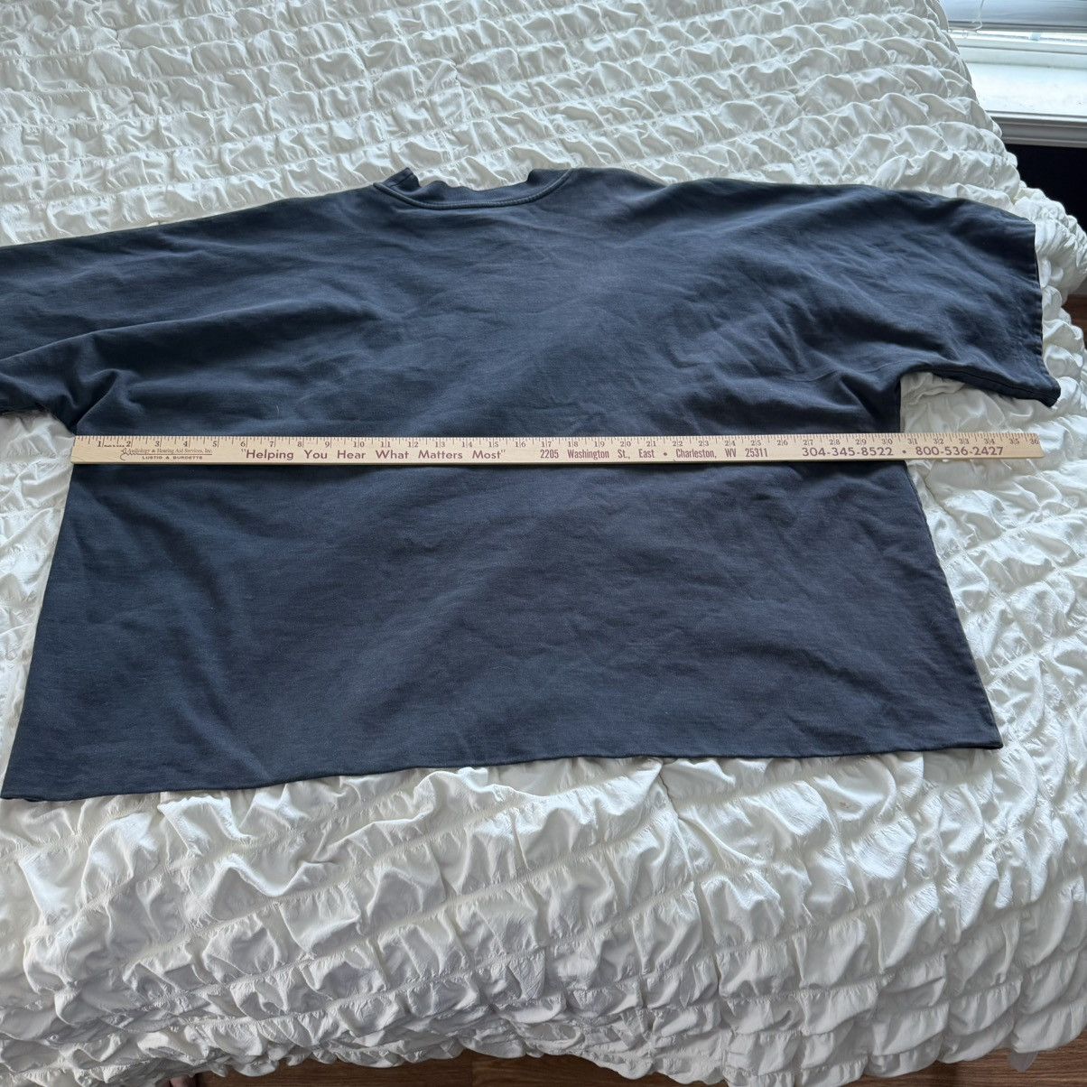 Los Angeles Apparel No Seam Tee Washed Black Blank Sample size large Size US L / EU 52-54 / 3 - 6 Thumbnail