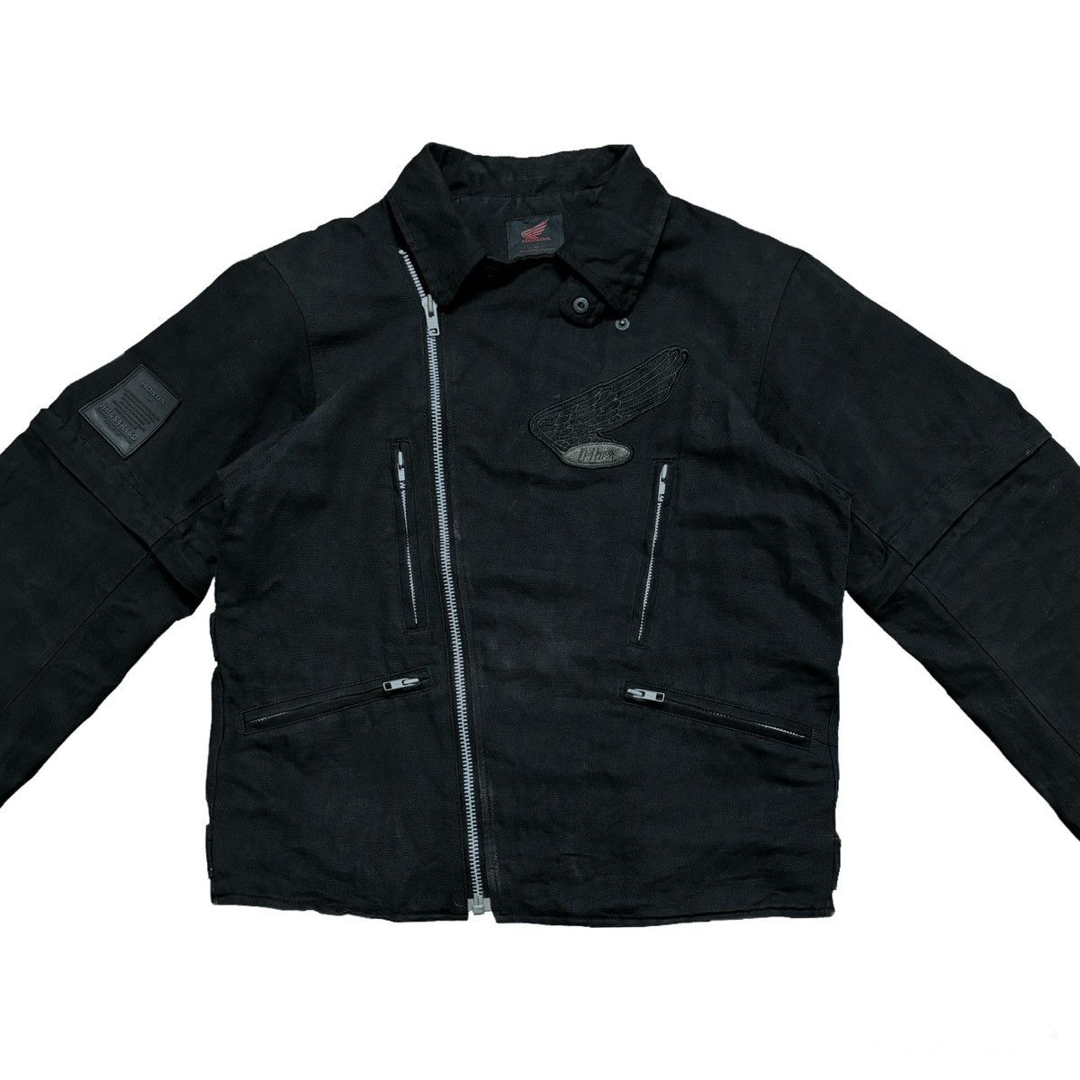 SHINICHIRO ARAKAWA 1990s Honda by Shinichiro Arakawa Detachable Biker Jacket Size US L / EU 52-54 / 3 - 5 Thumbnail