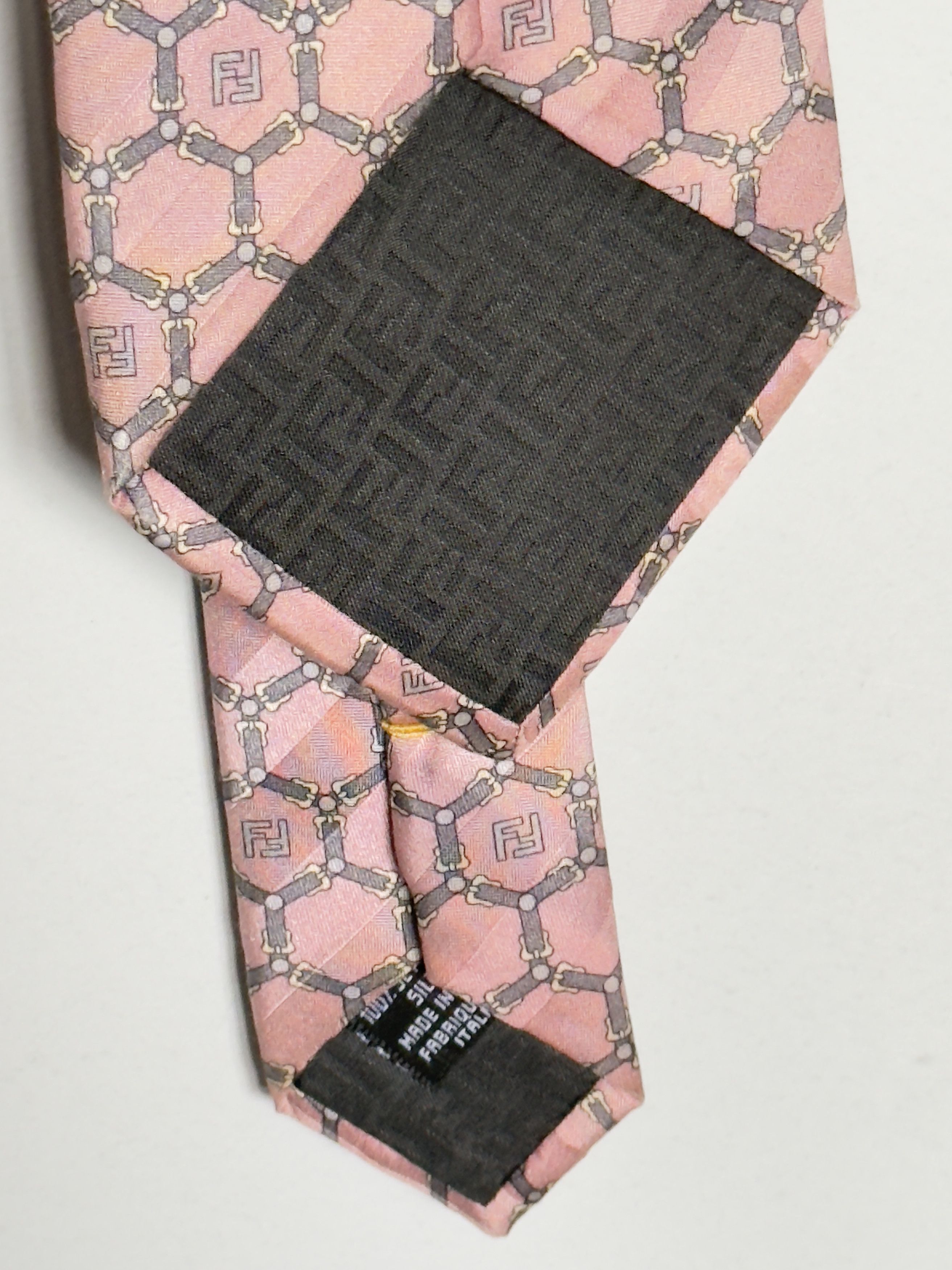 Fendi 🔥 ff fendi tie new pink monogram Size ONE SIZE - 5 Thumbnail