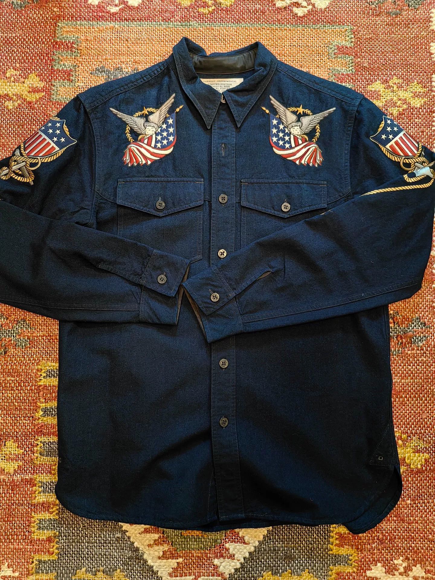 RRL Ralph Lauren RRL Limited Edition Woven Jacket Size US M / EU 48-50 / 2 - 1 Thumbnail