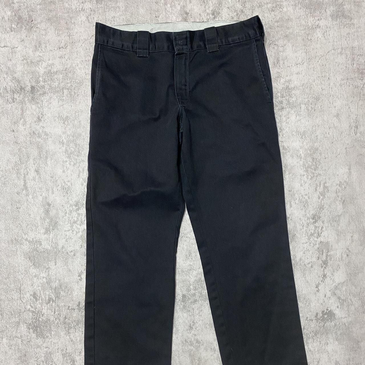 Dickies Dickies black straight leg chino pants #skater Size US 32 / EU 48 - 1 Thumbnail