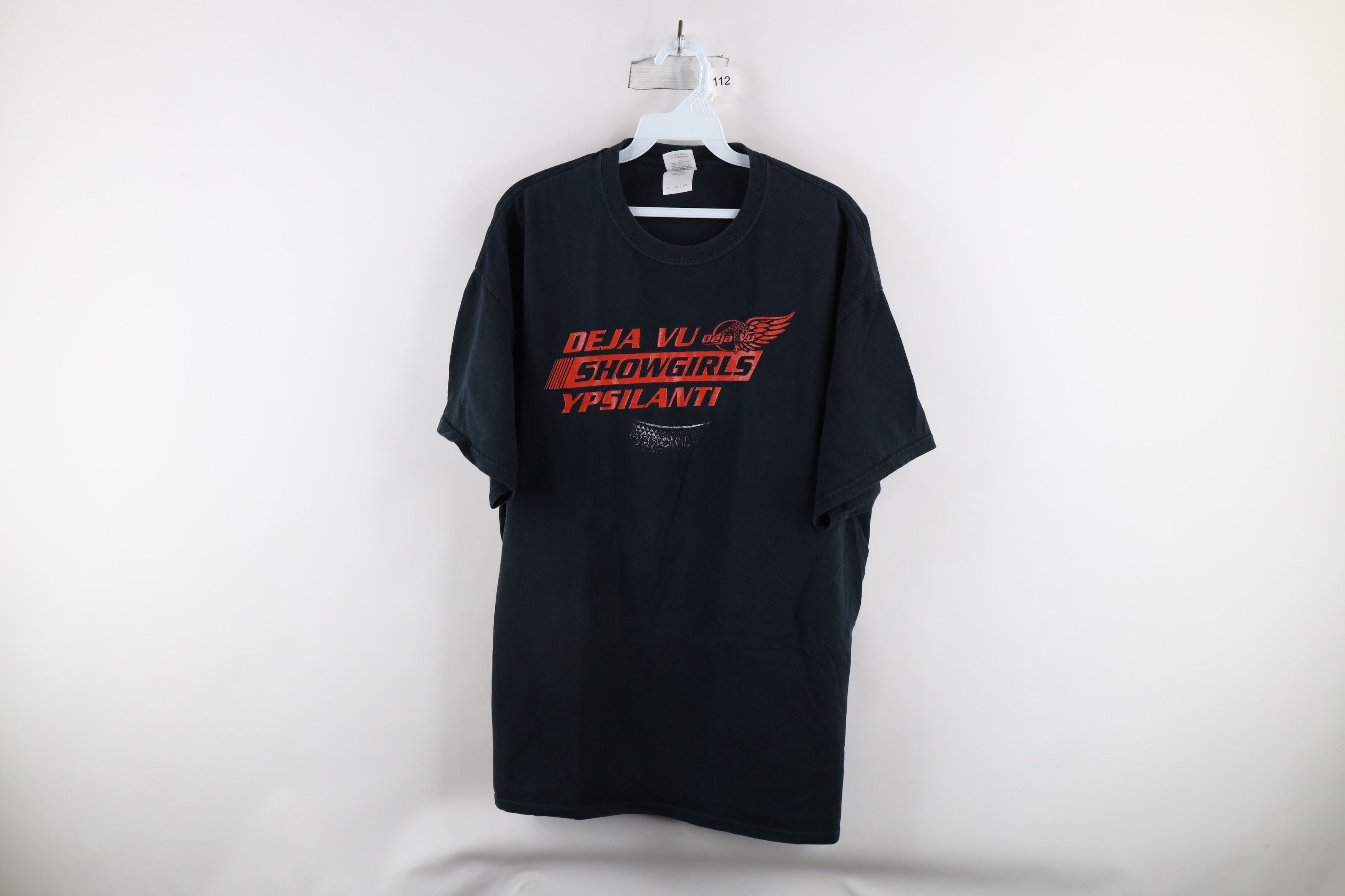 Vintage Vintage Streetwear Out Deja Vu Showgirls Strip Club T-Shirt Size US XL / EU 56 / 4 - 1 Thumbnail
