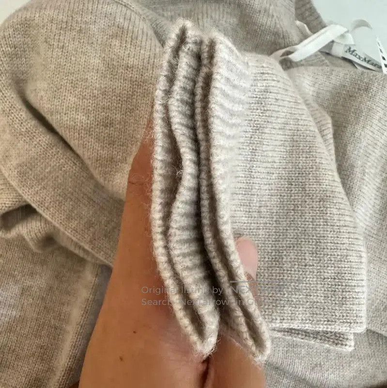 Max Mara MaxMara Gray Wool Sweater with Floral Embroidery . Size L / US 10 / IT 46 - 6 Thumbnail
