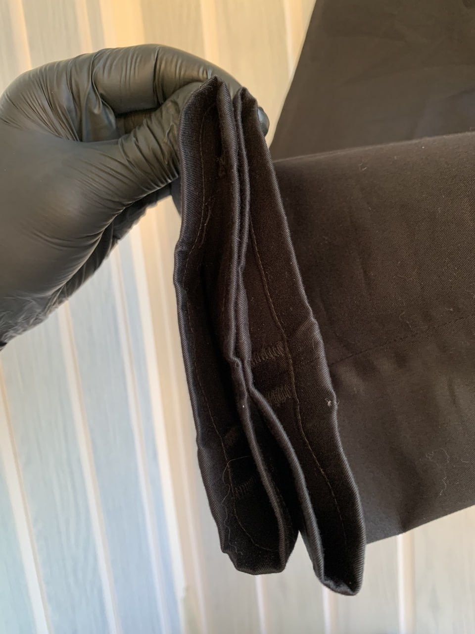 Prada × Vintage Prada Women’s 2011 Black Tab Cotton Straight Trousers Size 30" / US 8 / IT 44 - 15 Thumbnail
