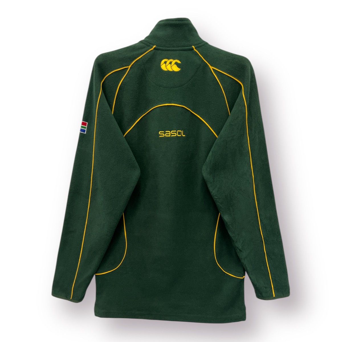 Canterbury of New Zealand 🔥 Canterbury S.Africa Springbok Rugby Club Half zip Sweat S Size US XS / EU 42 / 0 - 14 Thumbnail