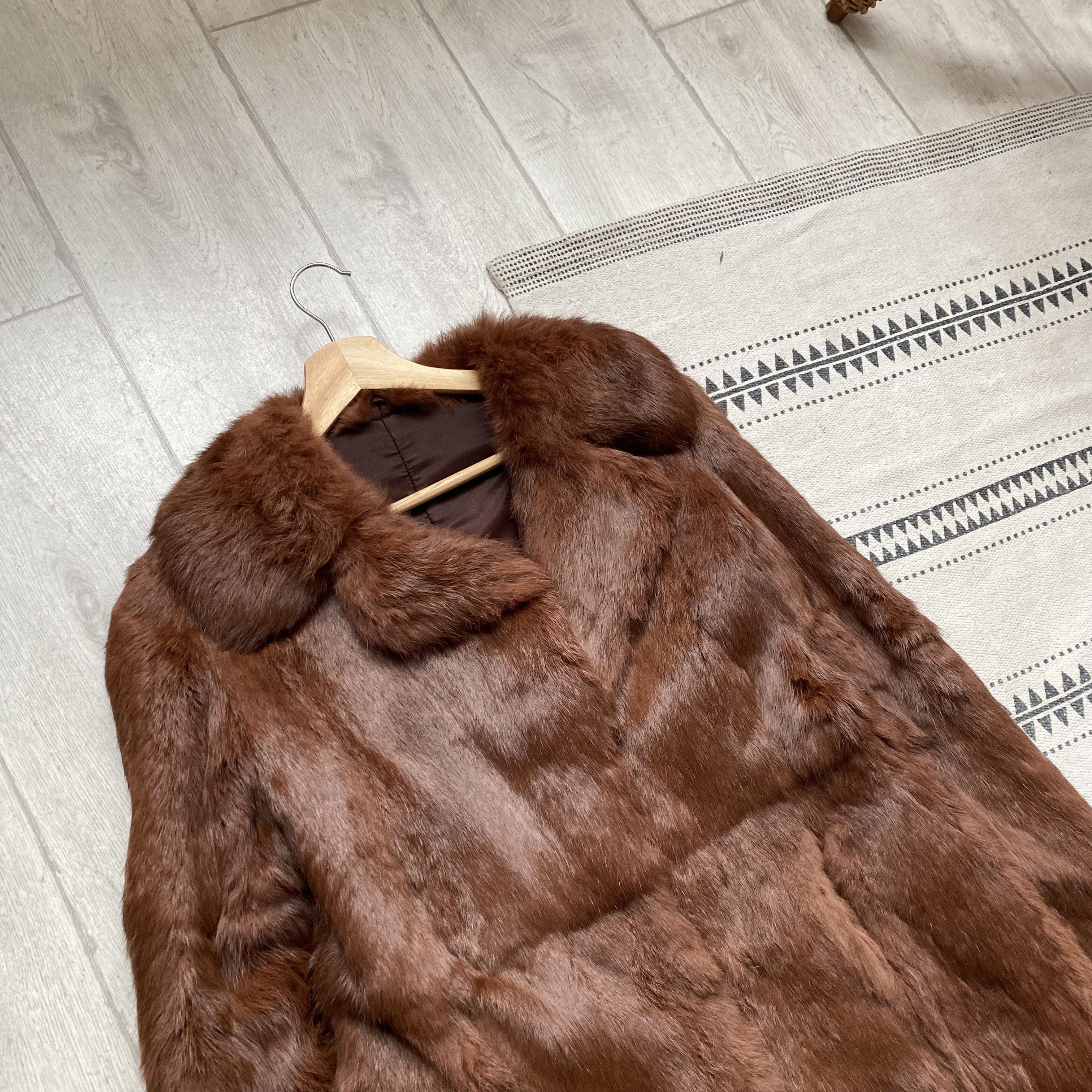Vintage 80’s Vintage Oldmoney Real Fur Mink Coat Luxury Designer Size S / US 4 / IT 40 - 14 Thumbnail
