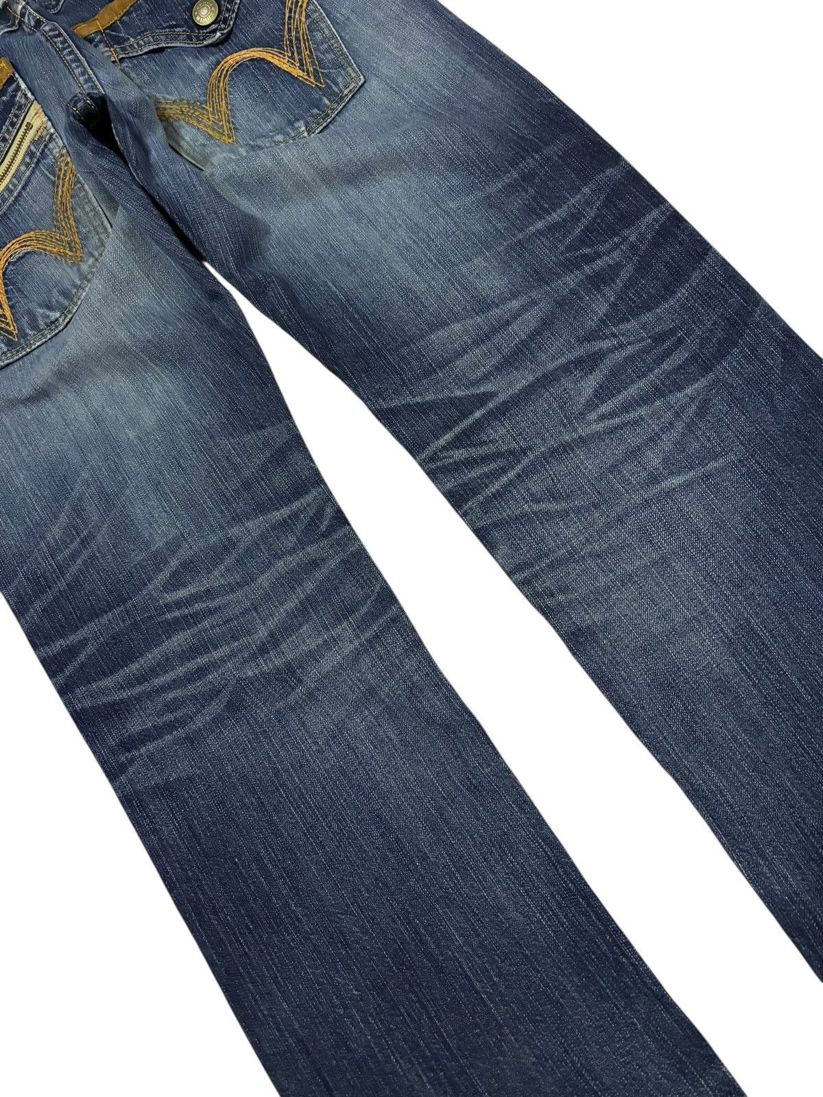 Edwin Vtg Edwin XV Japan Distressed Jeans Size US 29 - 7 Thumbnail