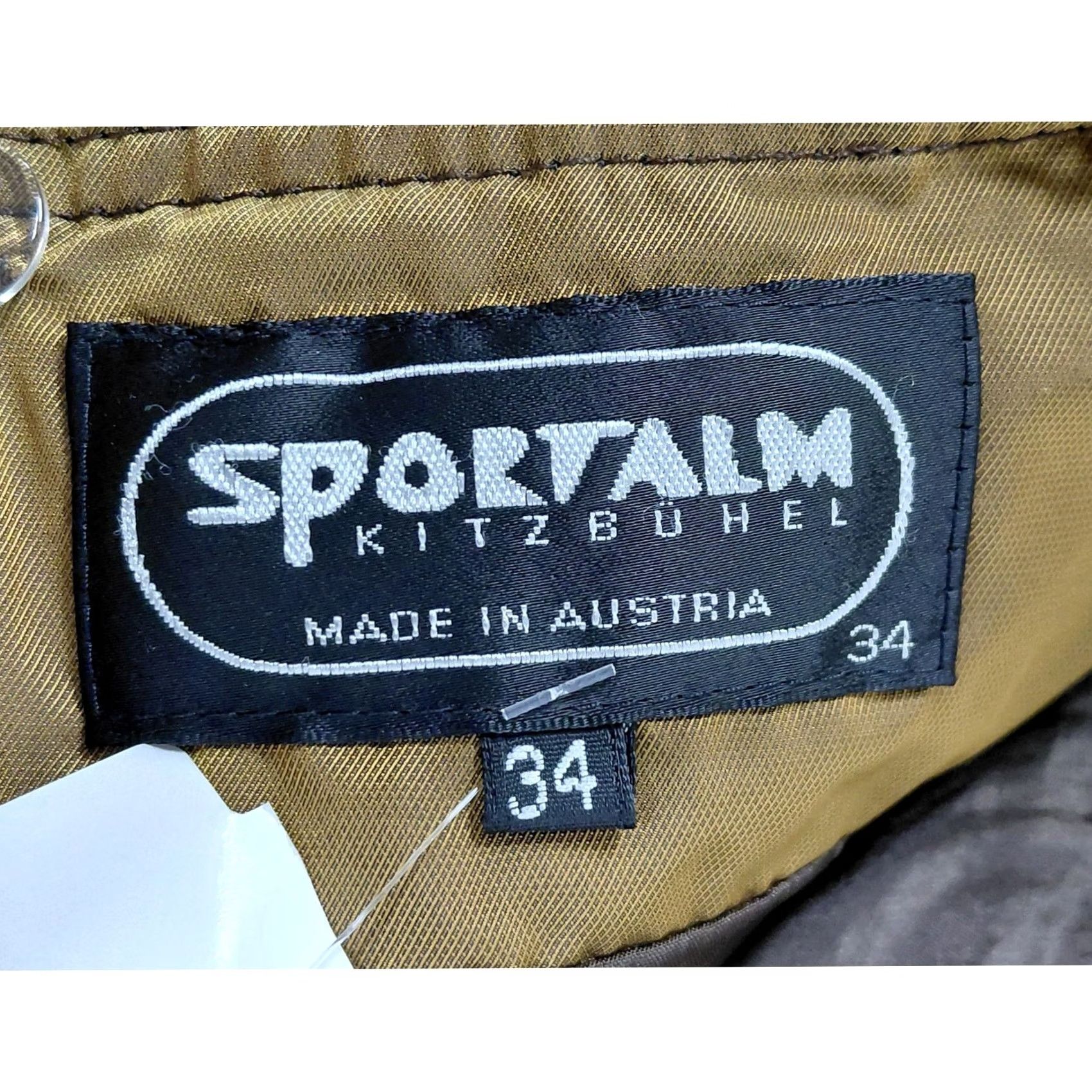 Vintage NWT SPORTALM KITZBUHEL Skirt Women EU34 Brown Pockets Knee Length A-Line Solid Button Zipper Casual Travel Austria"} Size 24" / US 00 / IT 34 - 5 Thumbnail