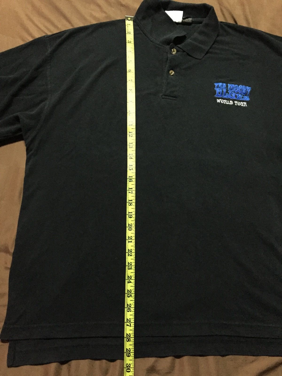 Band Tees × Vintage ❗️Accept Offer❗️Vintage 90s The Moody Blues World Tour Polo Size US XL / EU 56 / 4 - 6 Thumbnail
