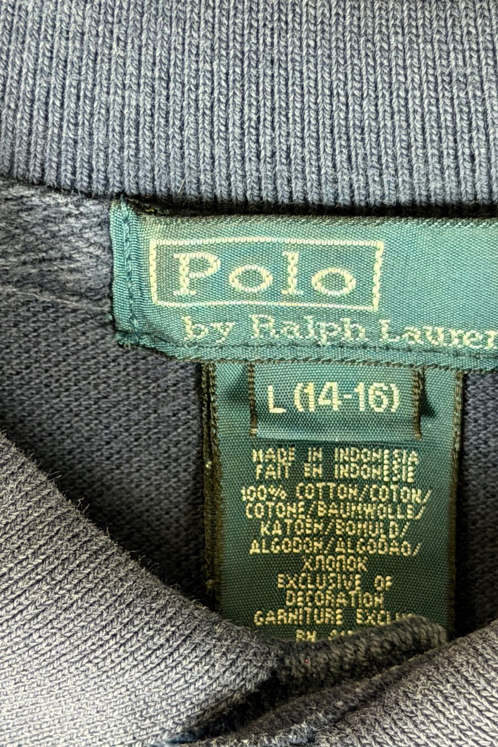Polo Ralph Lauren Polo RL Big Pony Rugby Shirt LXVII Navy Long Sleeve S Size US S / EU 44-46 / 1 - 3 Thumbnail