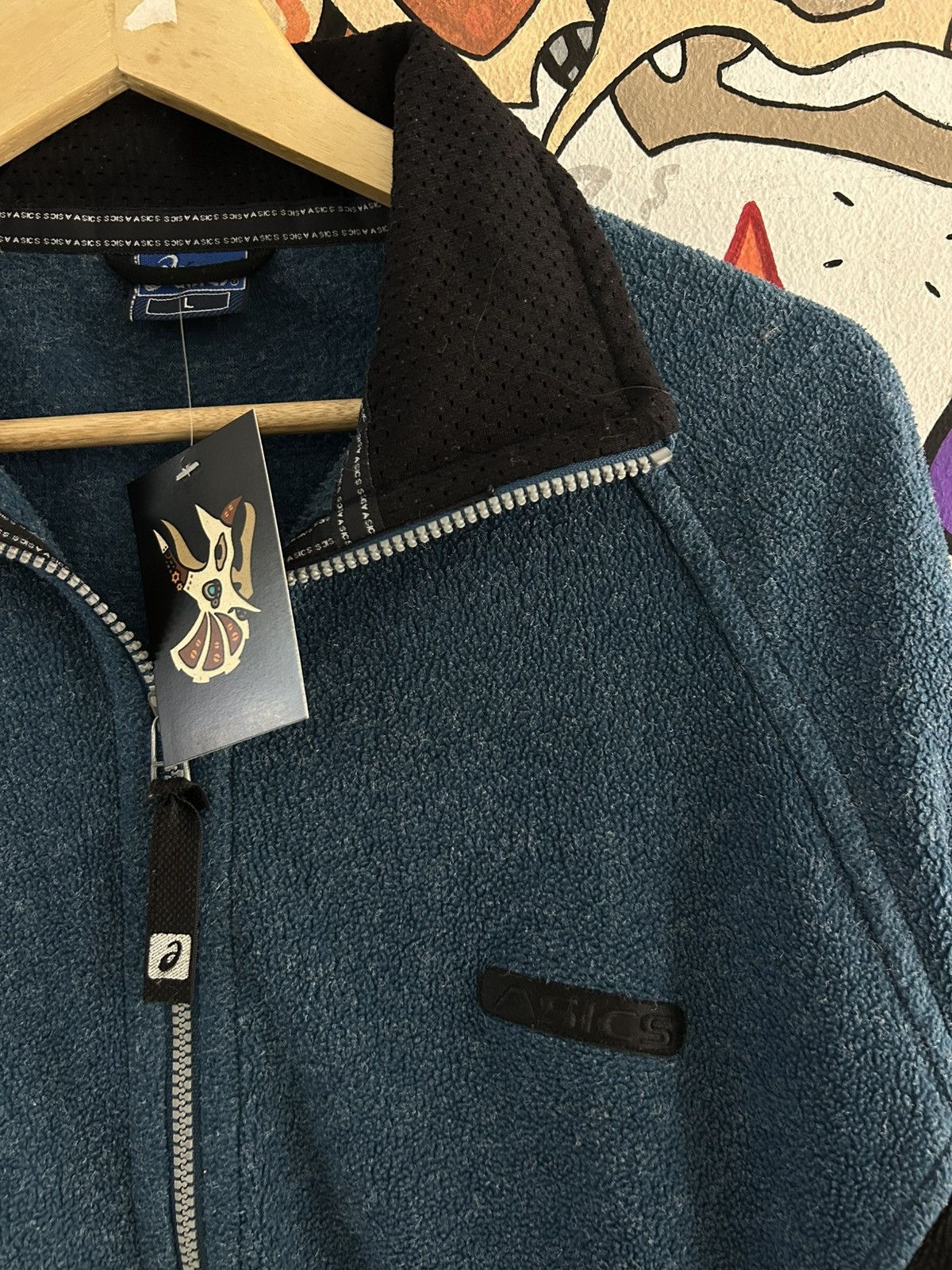 Asics Asics zip up blue Size US L / EU 52-54 / 3 - 2 Thumbnail
