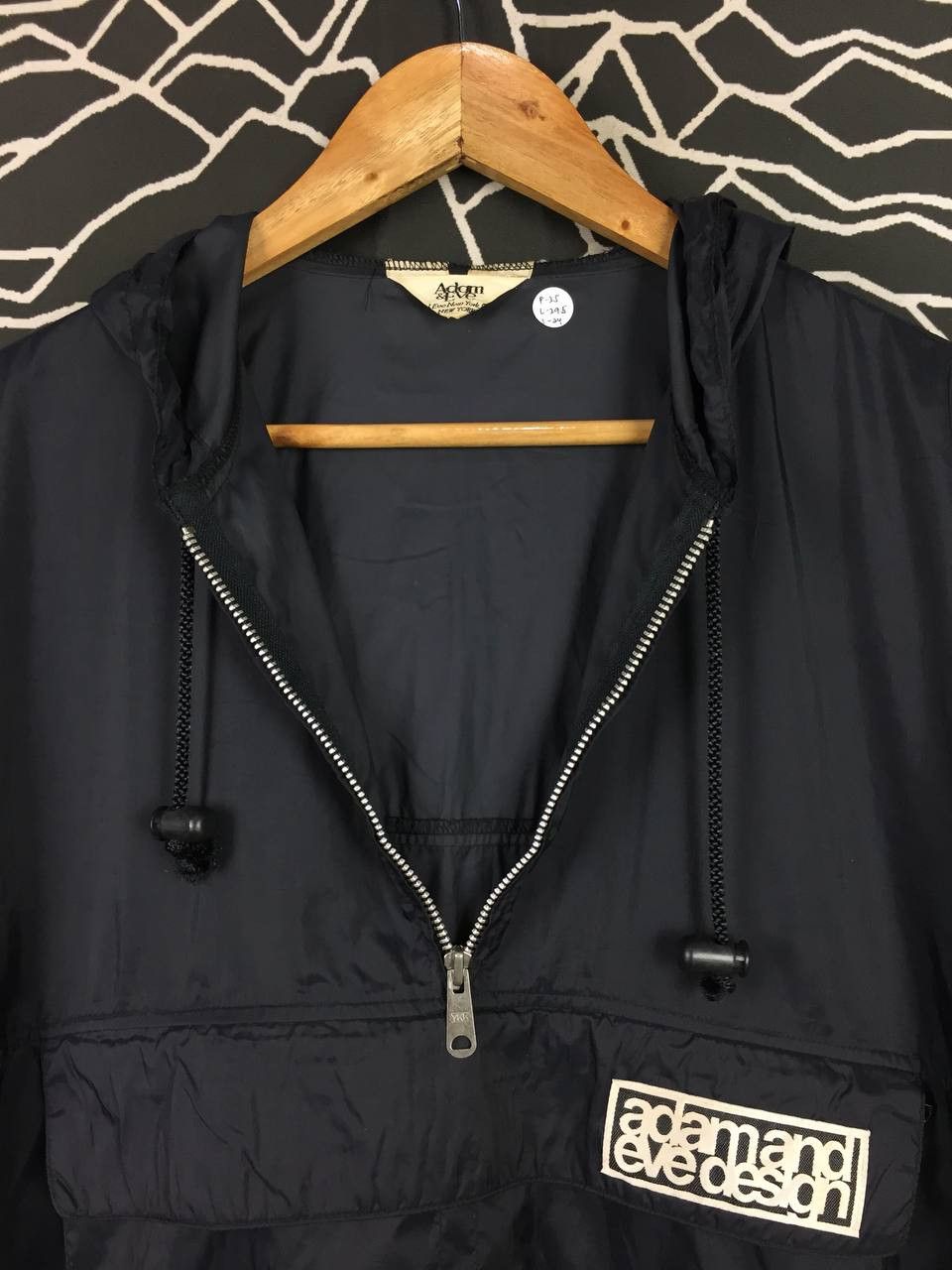Vintage Vtg 90s Adam & Eve New York Pullover Anorak Jacket Size US XL / EU 56 / 4 - 4 Thumbnail