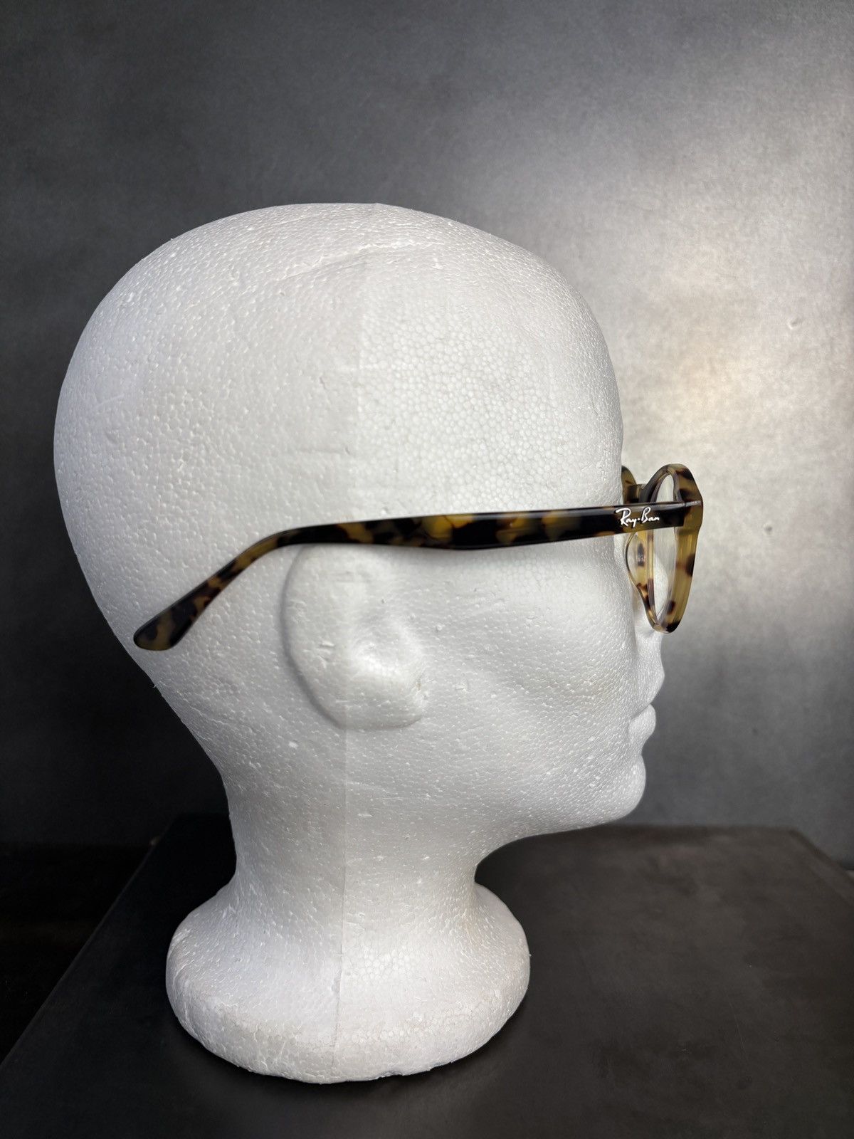 RayBan RayBan Eyeglasses Tortoise Shell Full Frame Rounded RB 2180 Size ONE SIZE - 7 Thumbnail