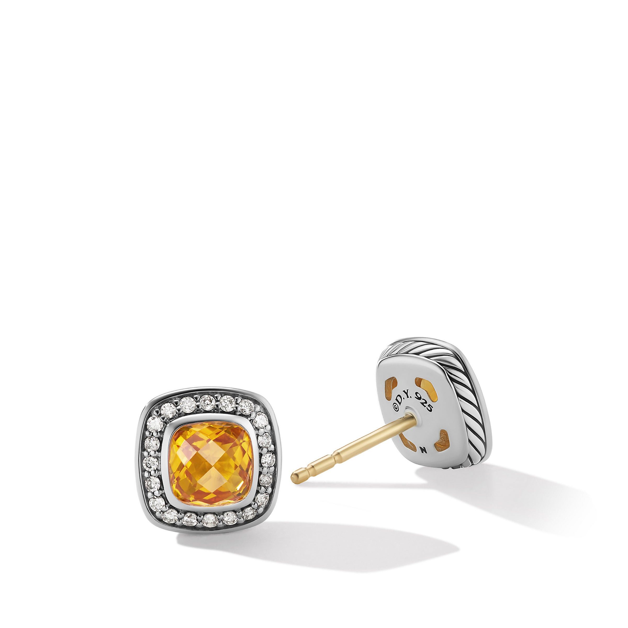 David Yurman o1w1db10525 E16794D Earrings in Silver with Diamond Size ONE SIZE - 2 Thumbnail