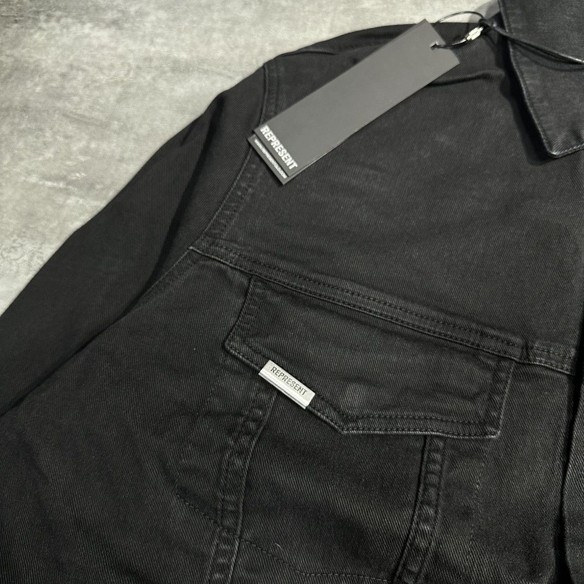 Represent Clo. Represent Storms In Heaven Denim Jacket Size US M / EU 48-50 / 2 - 3 Thumbnail