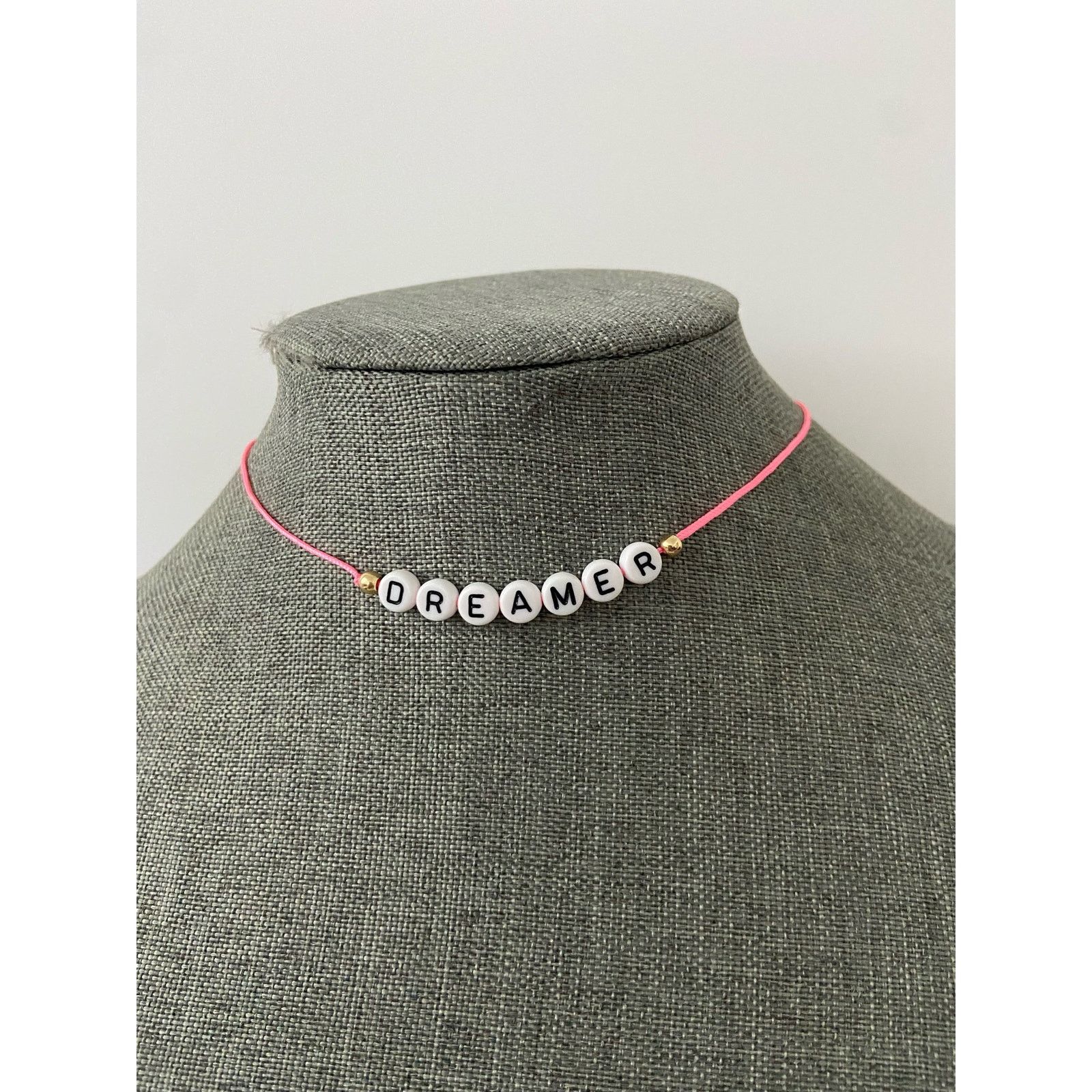Other dreamer necklace bright pink choker Size ONE SIZE - 1 Thumbnail