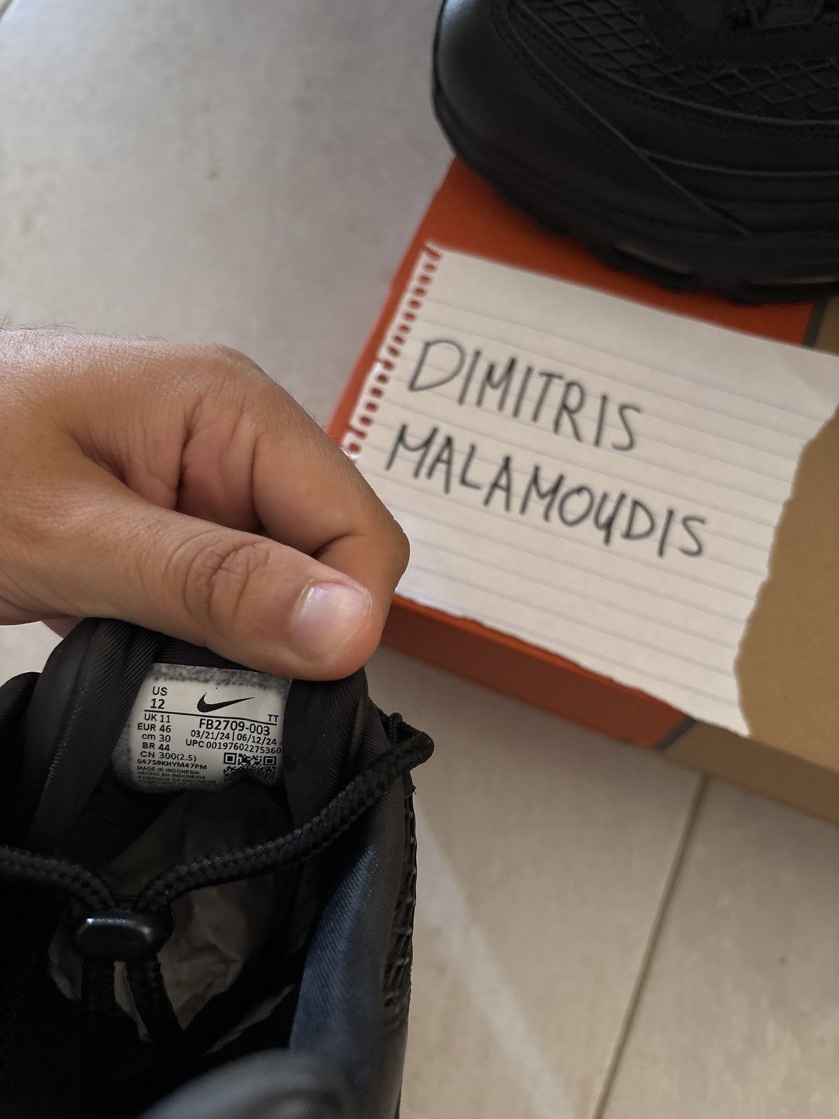 Corteiz × Nike Corteiz x Nike Air Max 95 “Honey Black” — Size EU 46 / US 12 Size US 12 / EU 45 - 6 Thumbnail