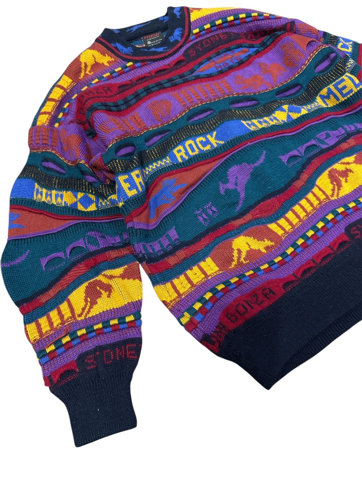 Coogi Vintage Hysports Australian knitwear inspired by coogi Size US M / EU 48-50 / 2 - 3 Thumbnail