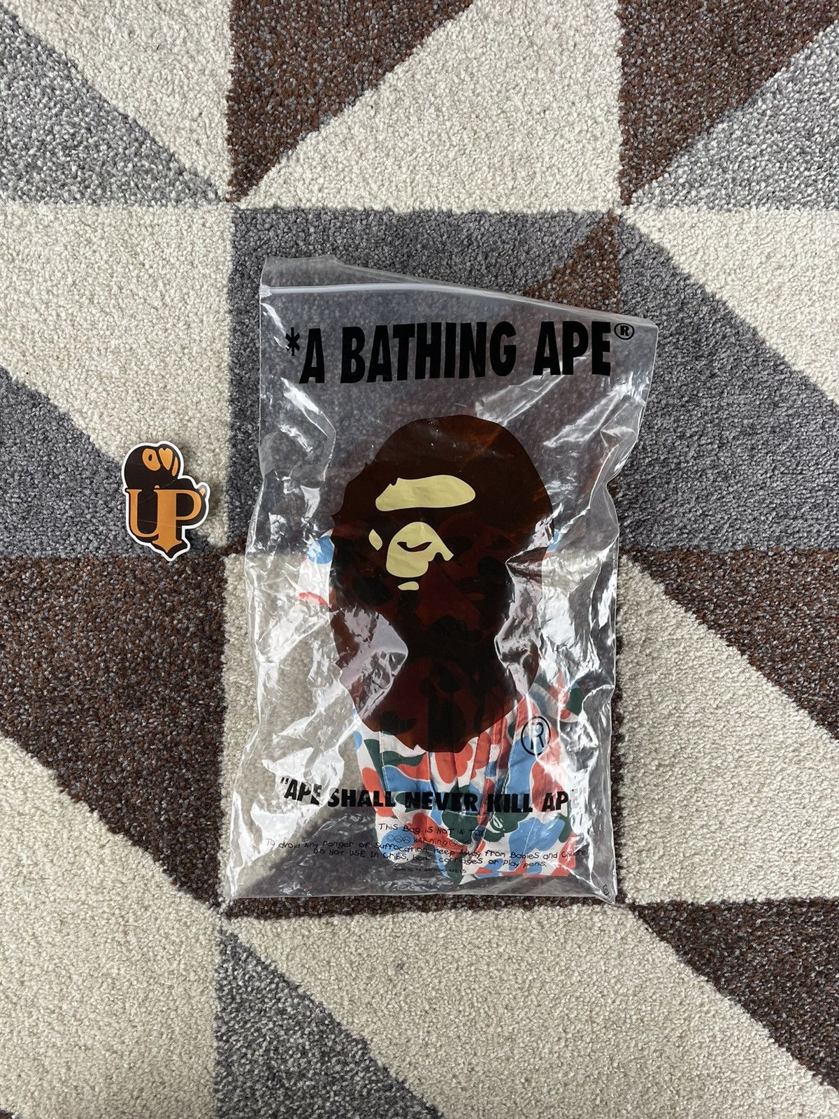 Bape Bape Indonesia Store Opening Camo Tote Bag Size ONE SIZE - 4 Thumbnail