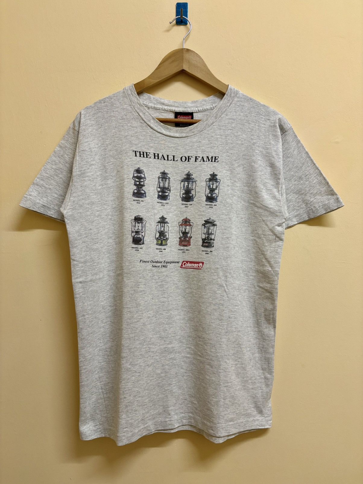 Coleman Vintage 90s Coleman Lantern Promo Outdoor Tee Size US M / EU 48-50 / 2 - 2 Thumbnail