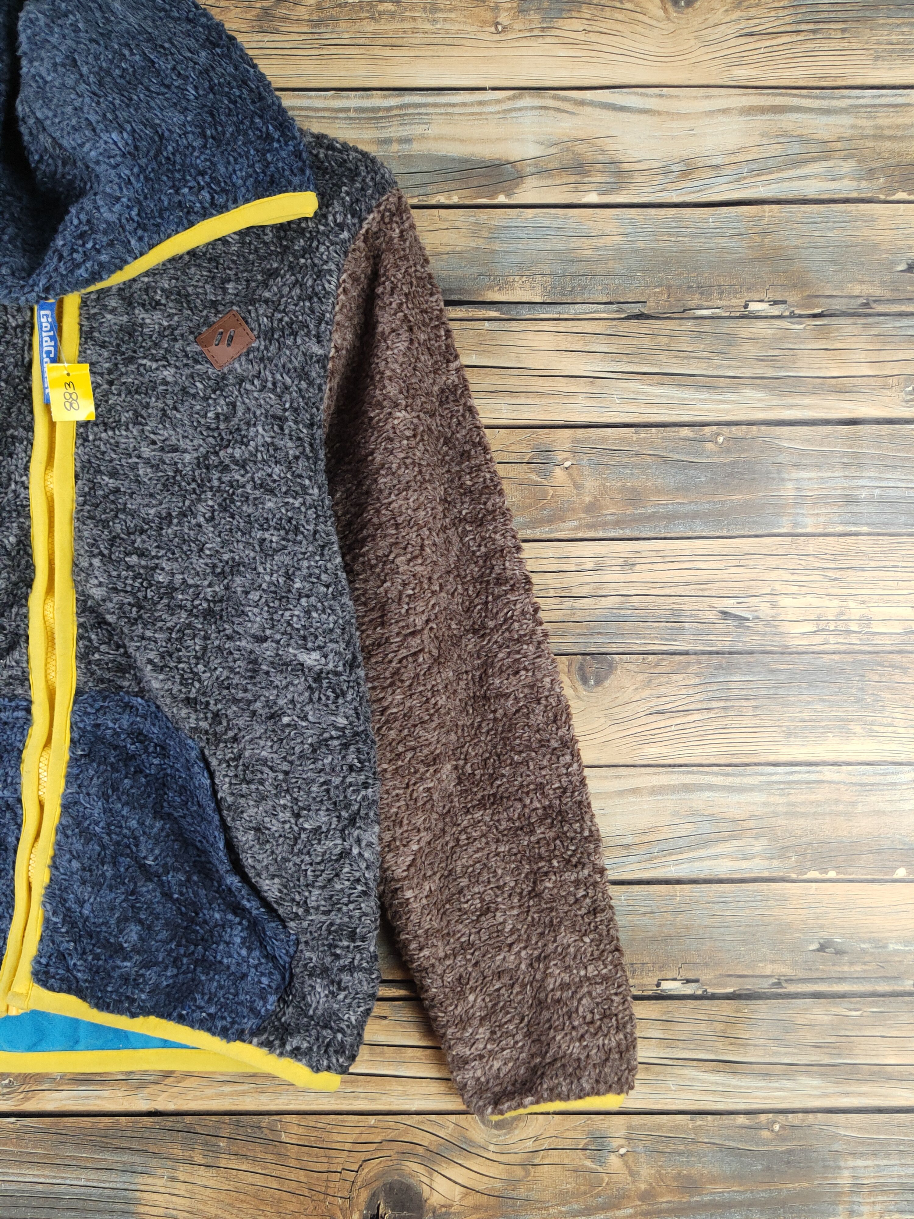 Japanese Brand × Vintage DL Gold Coast Black Brown Fur Mohair Hoodie Sweaters #883 Size US S / EU 44-46 / 1 - 5 Thumbnail