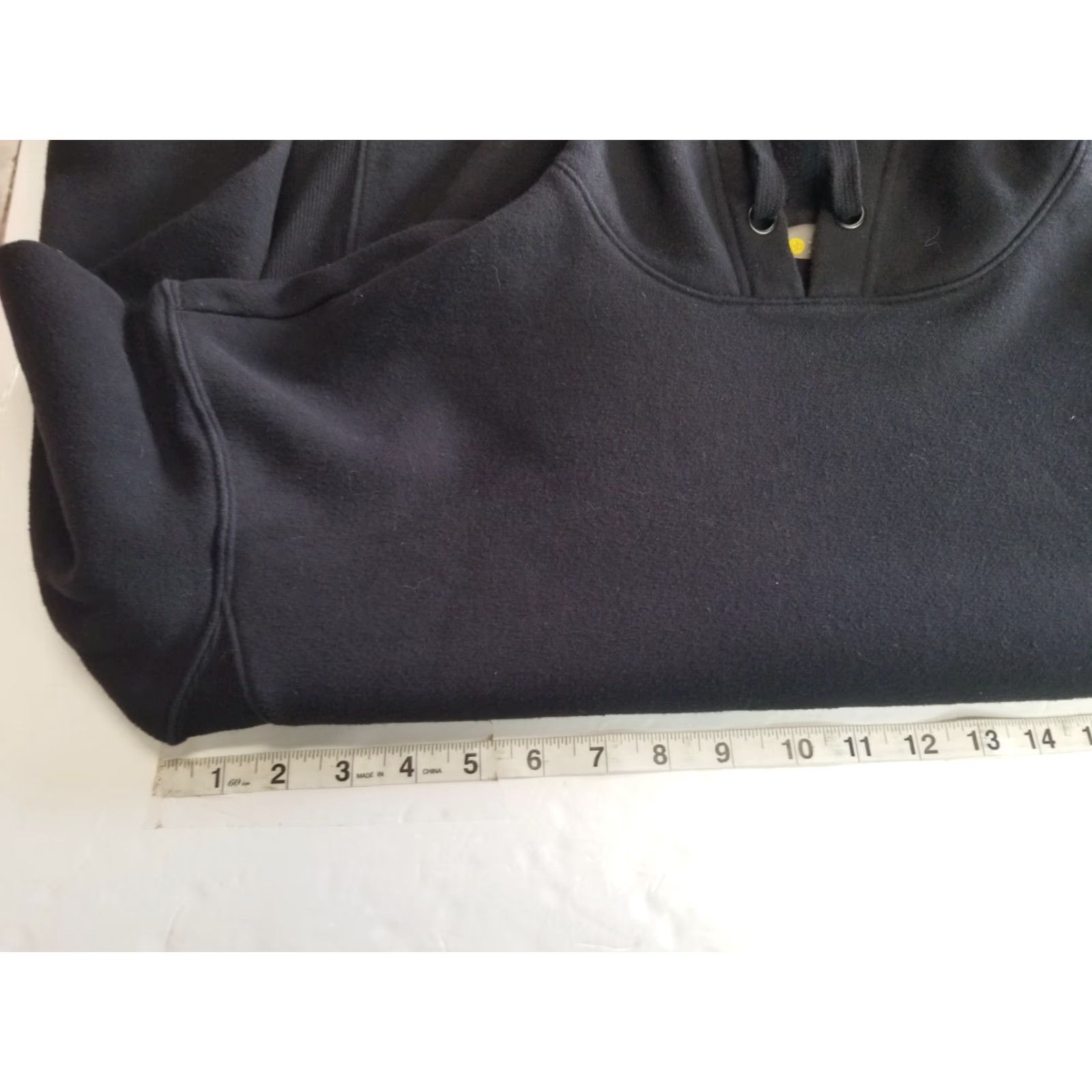 Vintage Zella Women's Hoodie Pullover Black Size Small Long Sleeve Hooded Size S / US 4 / IT 40 - 3 Thumbnail