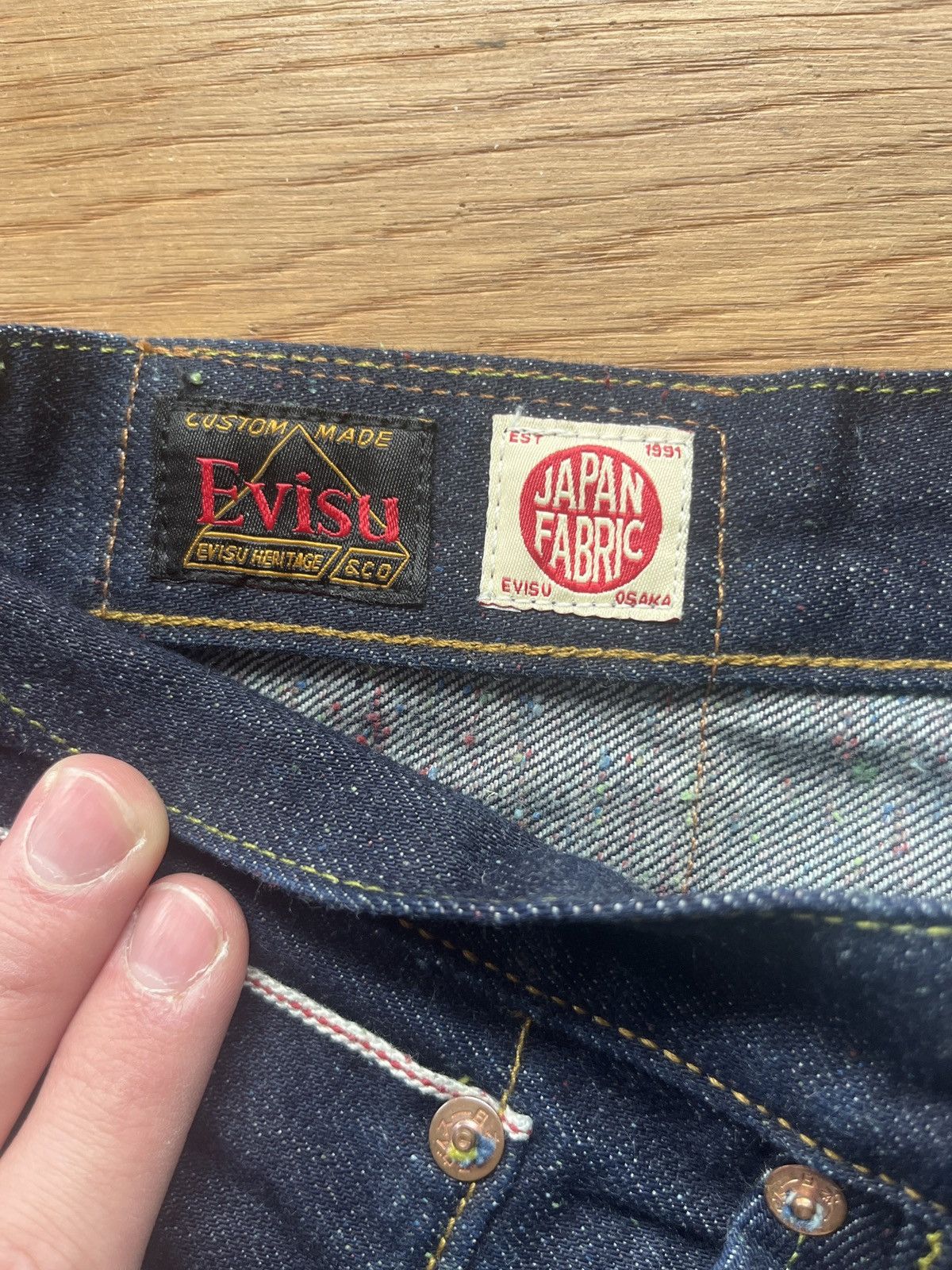 Evisu × Japanese Brand Evisu Jeans, Size 32x34, LOT 2009 Size US 32 / EU 48 - 9 Thumbnail