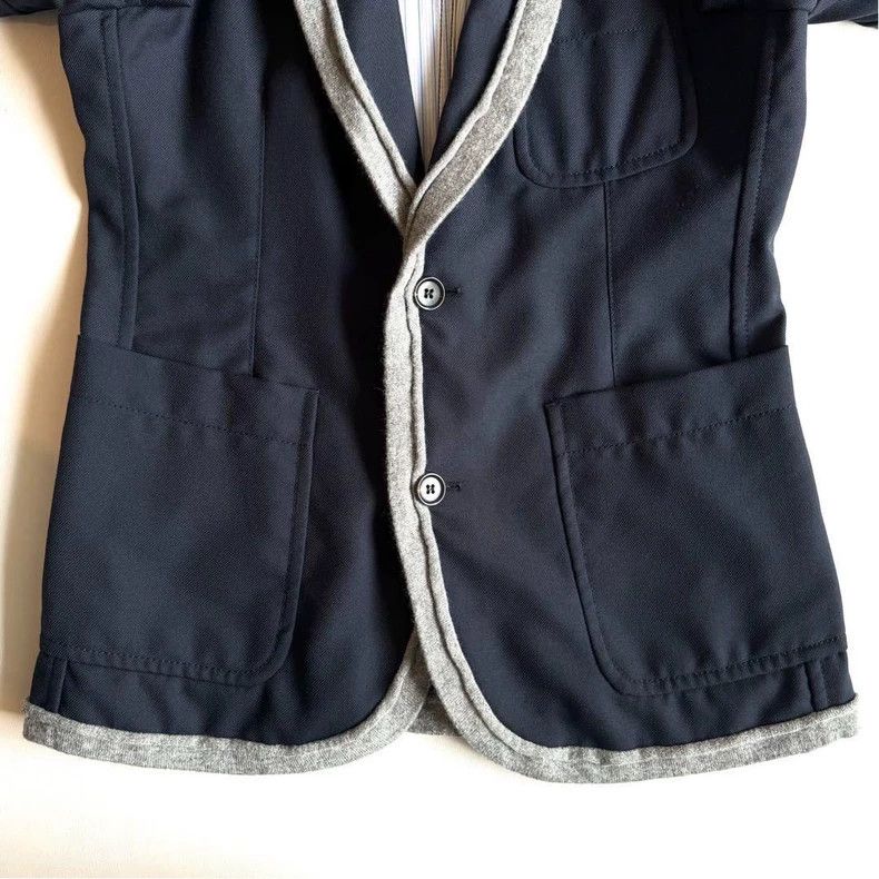 Comme des Garcons Comme des Garcons Shirt lined sweater splicing coat Size S / US 4 / IT 40 - 3 Thumbnail