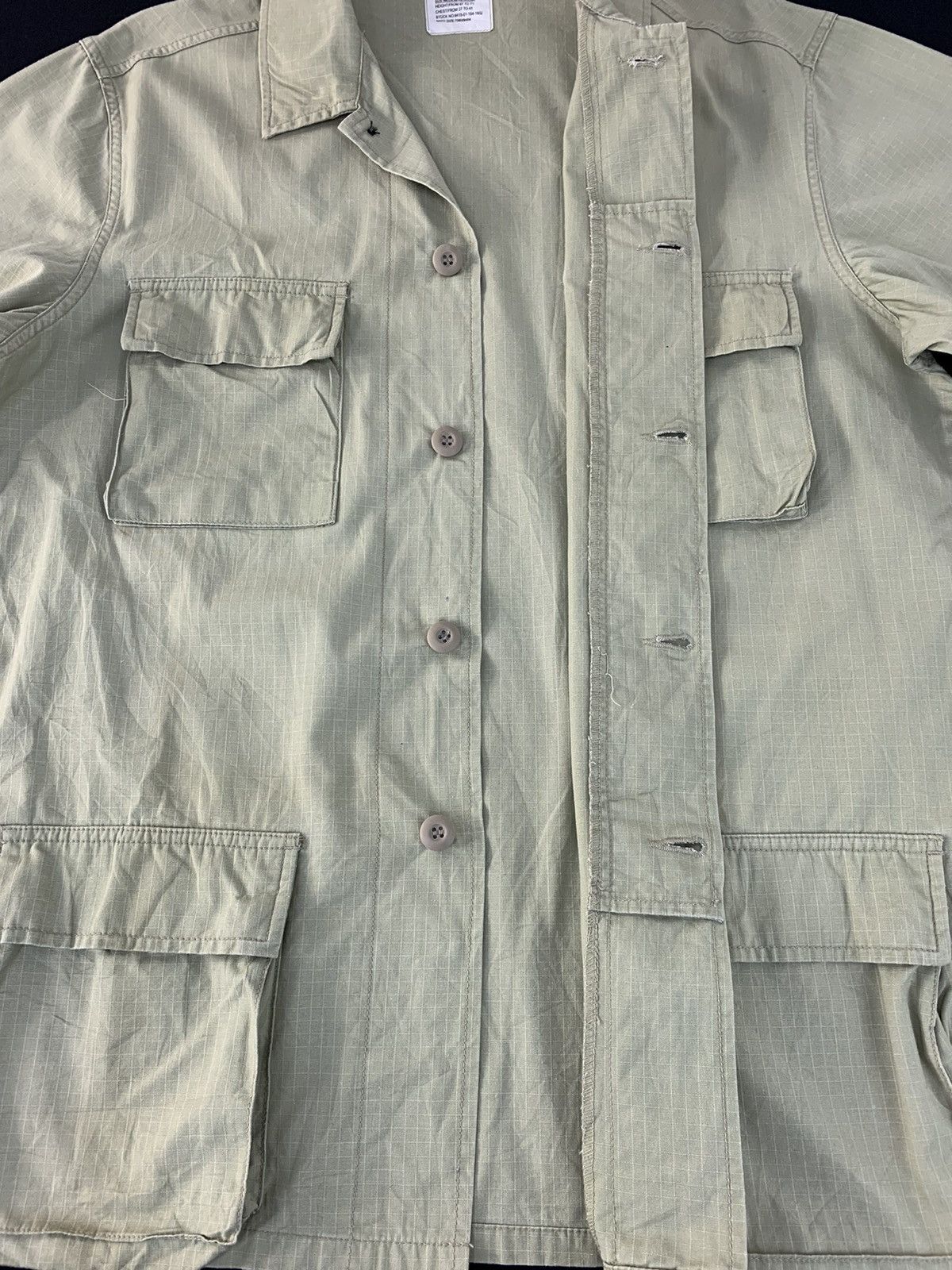 Uniform Wares 90s American Military Uniform Combat Army Chore Jacket Size US M / EU 48-50 / 2 - 4 Thumbnail