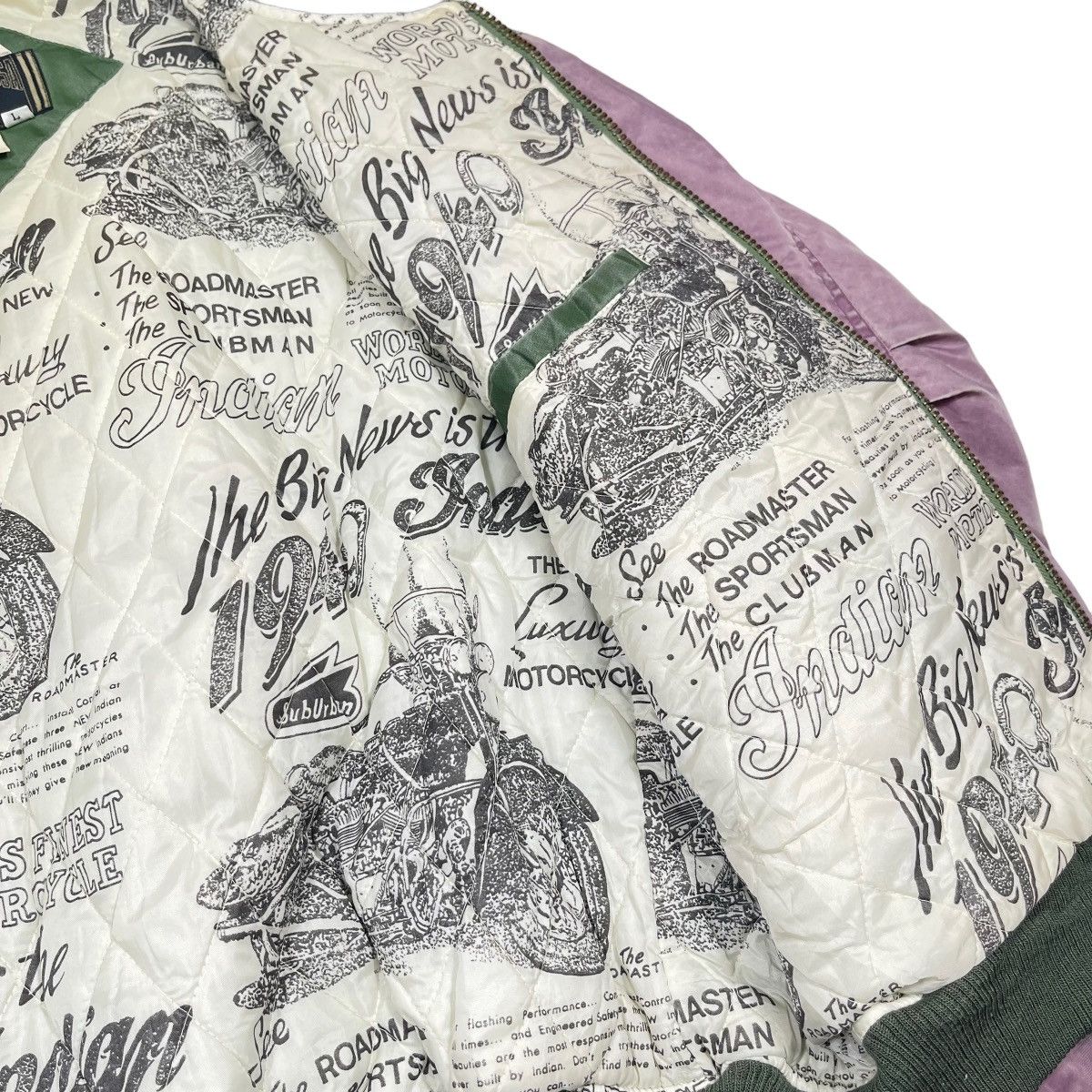 Vintage Vintage 1980s Backfire Embroidered Back Hit Nylon Bomber Size US L / EU 52-54 / 3 - 10 Thumbnail