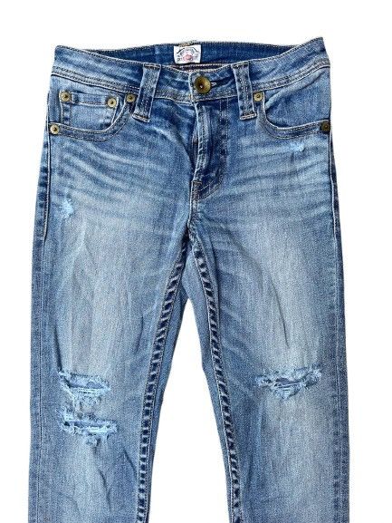 Other RODEOCROWNS JEANS DISTRESSED STYLE RARE Size US 30 / EU 46 - 3 Thumbnail