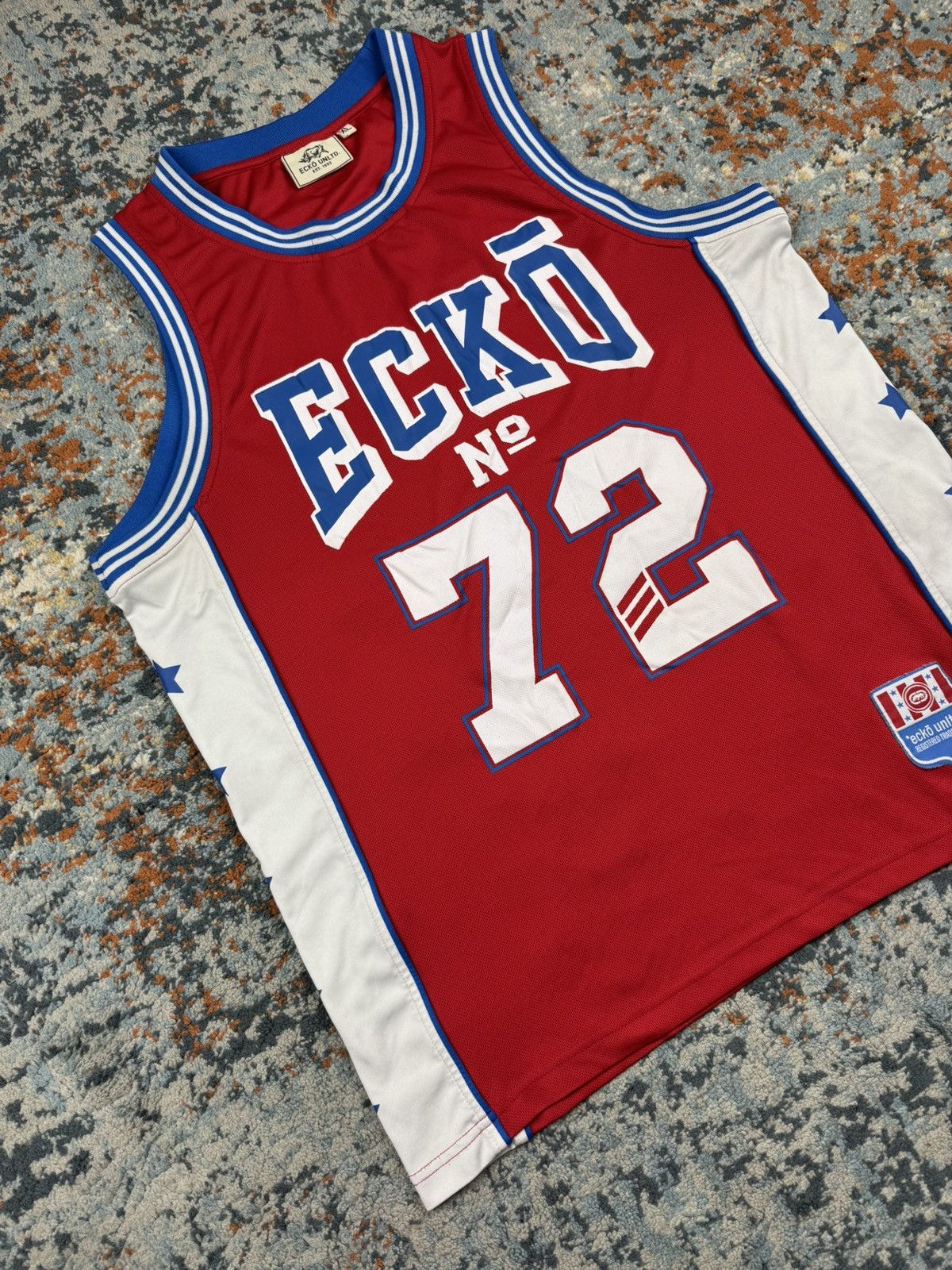Ecko Unltd. × Vintage Vintage y2k Ecko Unltd basketball style mesh jersey tank top Size US XL / EU 56 / 4 - 3 Thumbnail