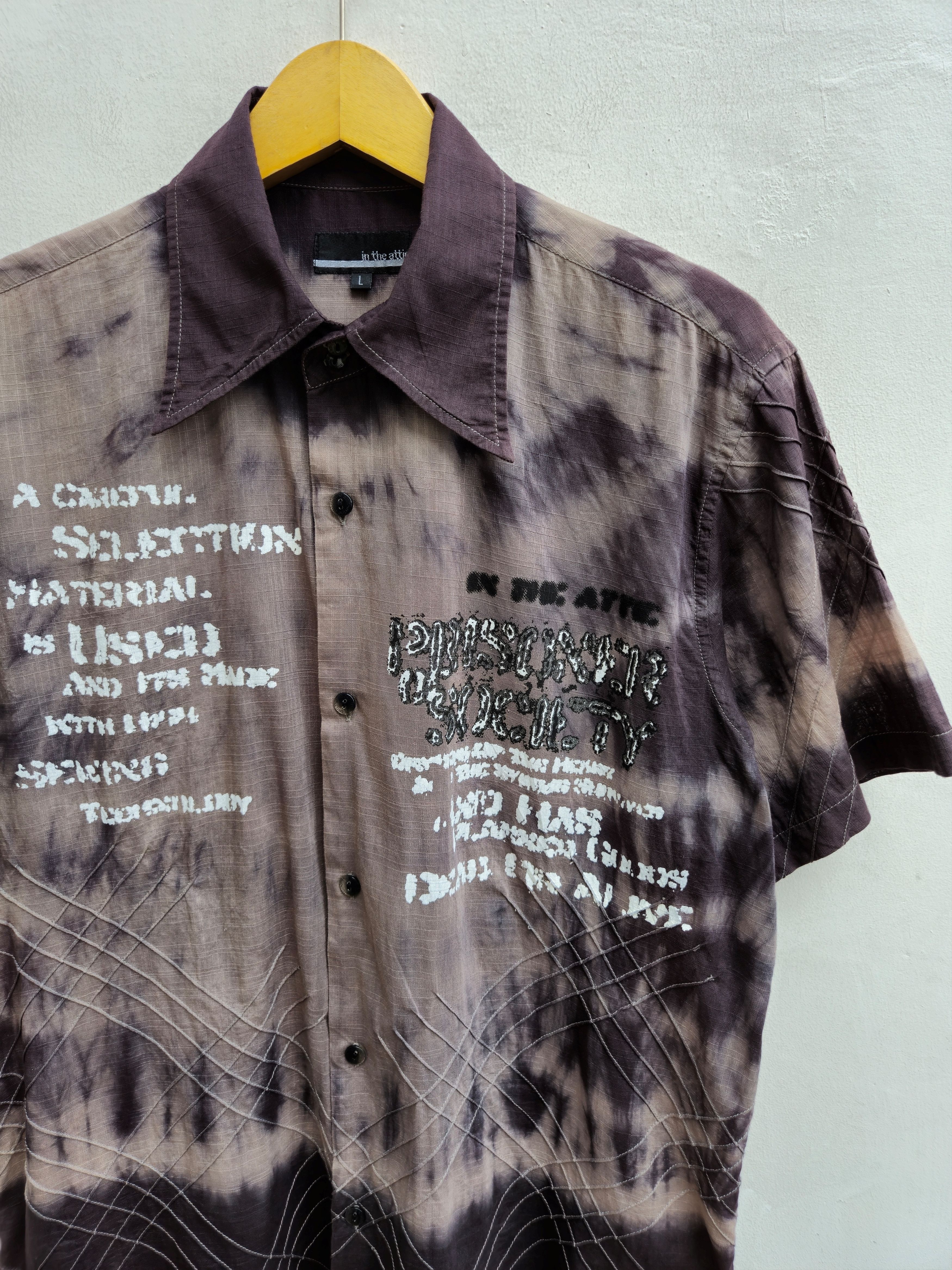 In The Attic × Seditionaries In The Attic Punk Sedionaries Shirt Size US L / EU 52-54 / 3 - 3 Thumbnail