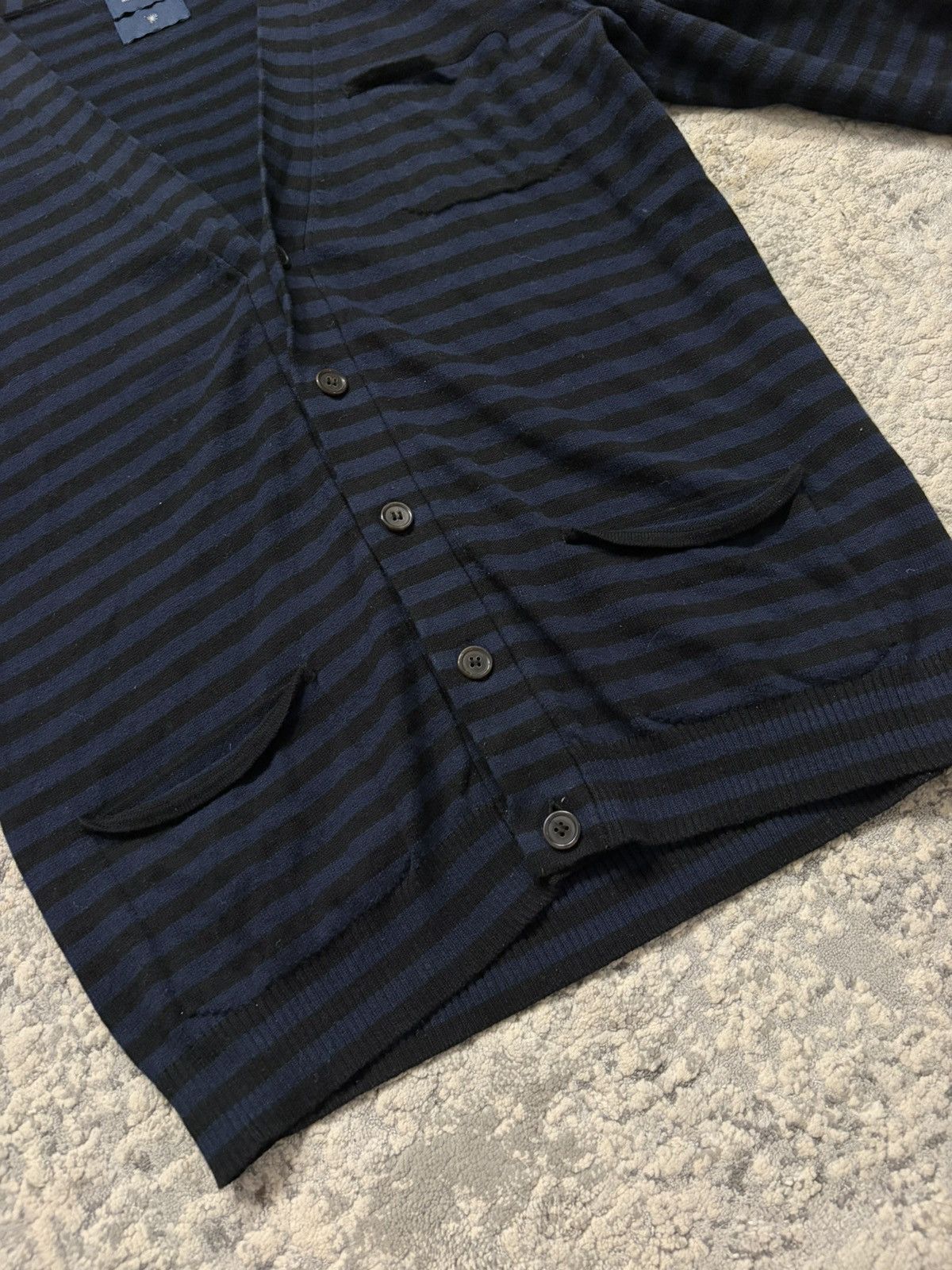 Maison MIHARA YASUHIRO Mihara Yasuhiro - Striped Cardigan Size US XS / EU 42 / 0 - 5 Thumbnail