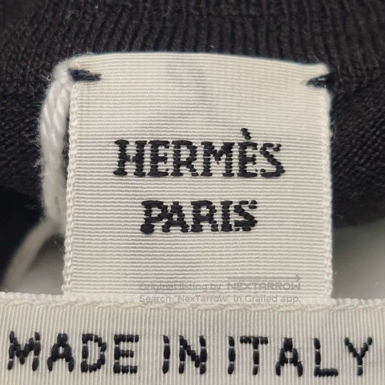 Hermes Hermes Multicolor silk short sleeve knitted top Size XS / US 0-2 / IT 36-38 - 5 Thumbnail