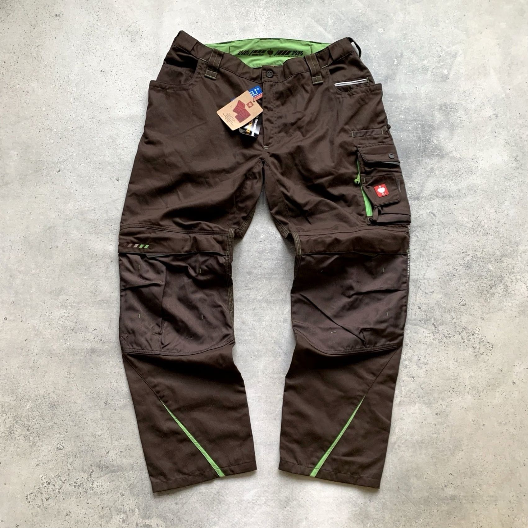 Vintage ENGELBERT STRAUSS WORKWEAR CORDURA CARGO PANTS MEN'S EU 58 Size US 42 / EU 58 - 2 Thumbnail
