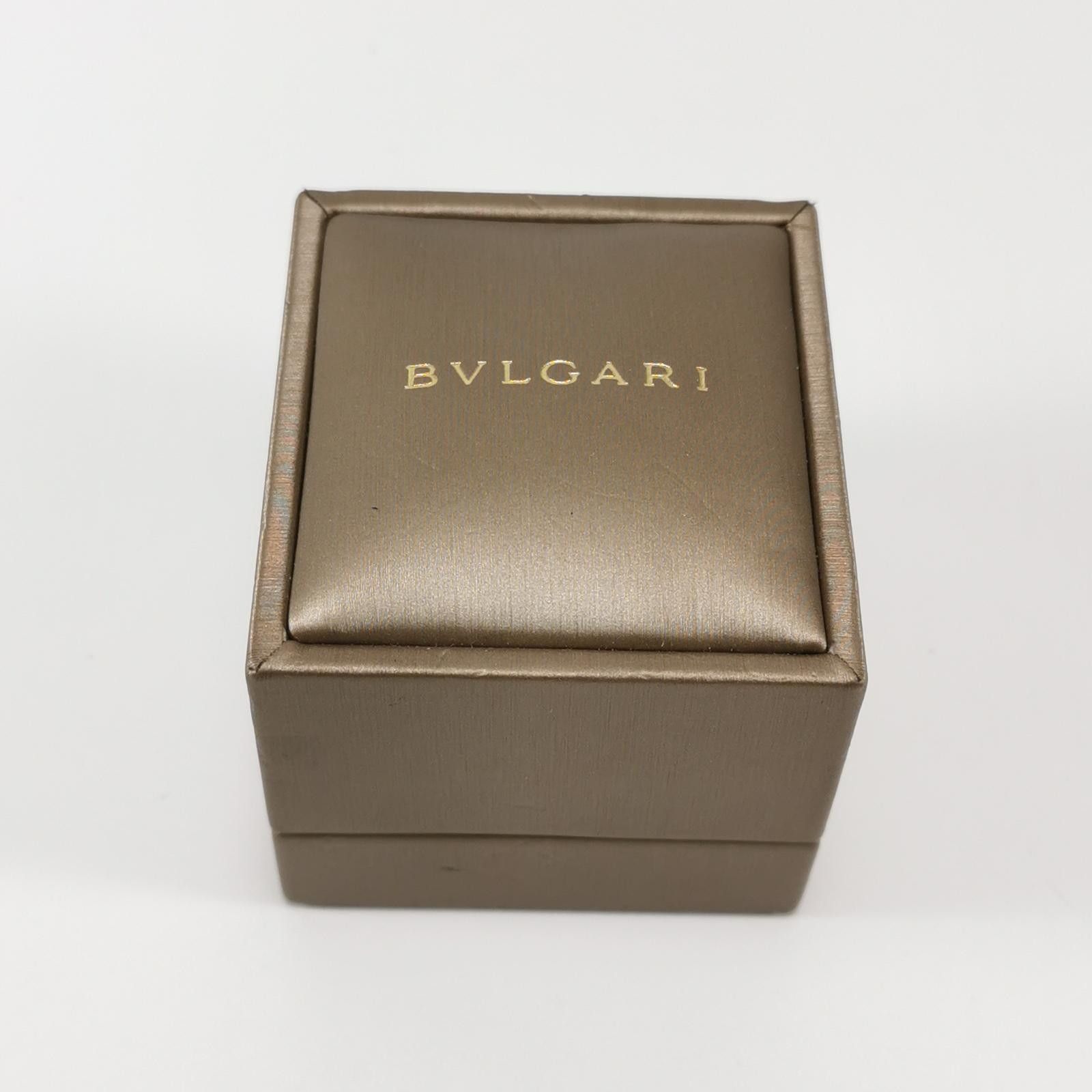 Bvlgari Bvlgari Bvlgari Bvlgari 18K gold gemstone double logo ring Size ONE SIZE - 7 Thumbnail