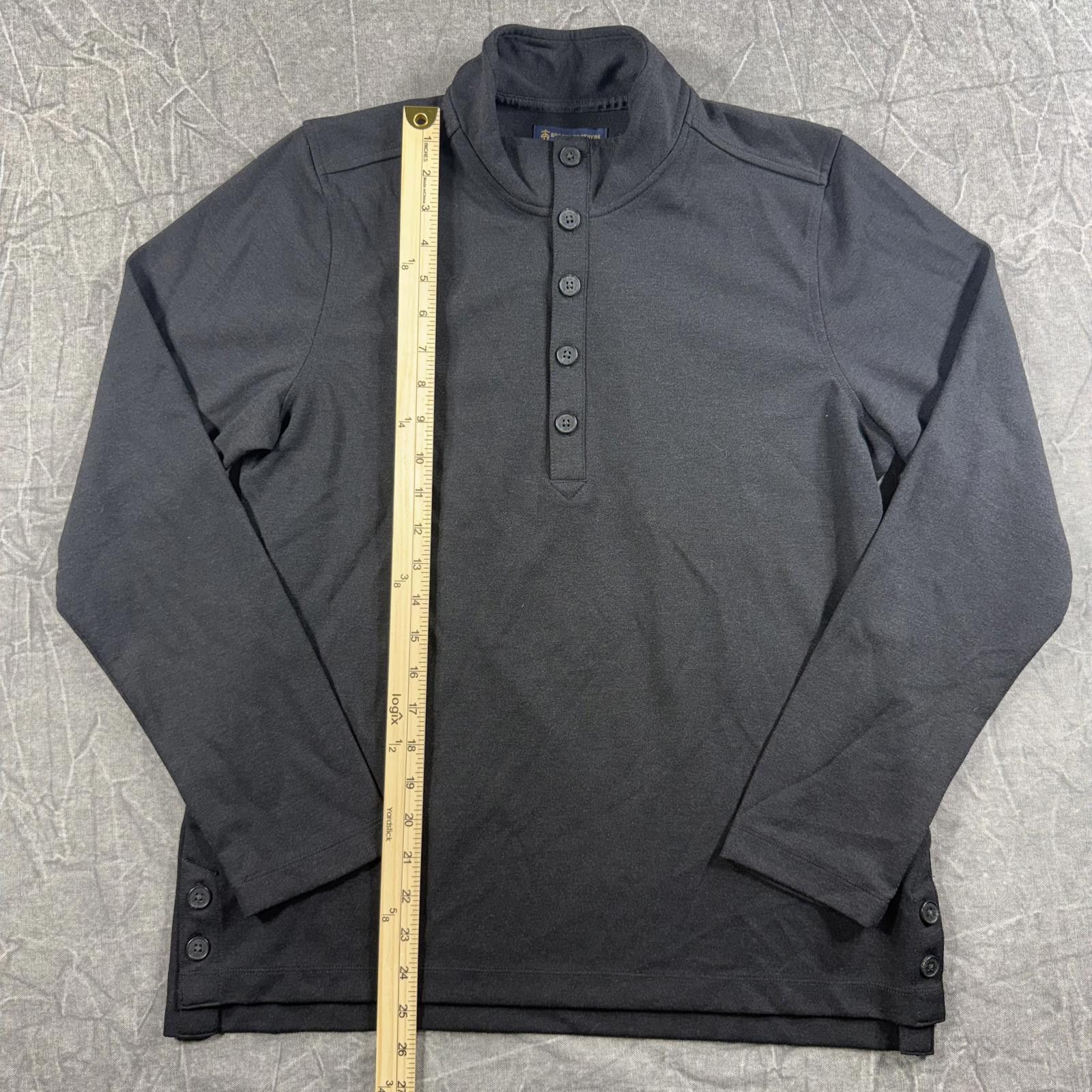 Brooks Brothers Brooks Brothers Shirt Men's M Black Mid-Layer Stretch Button Size US M / EU 48-50 / 2 - 4 Thumbnail
