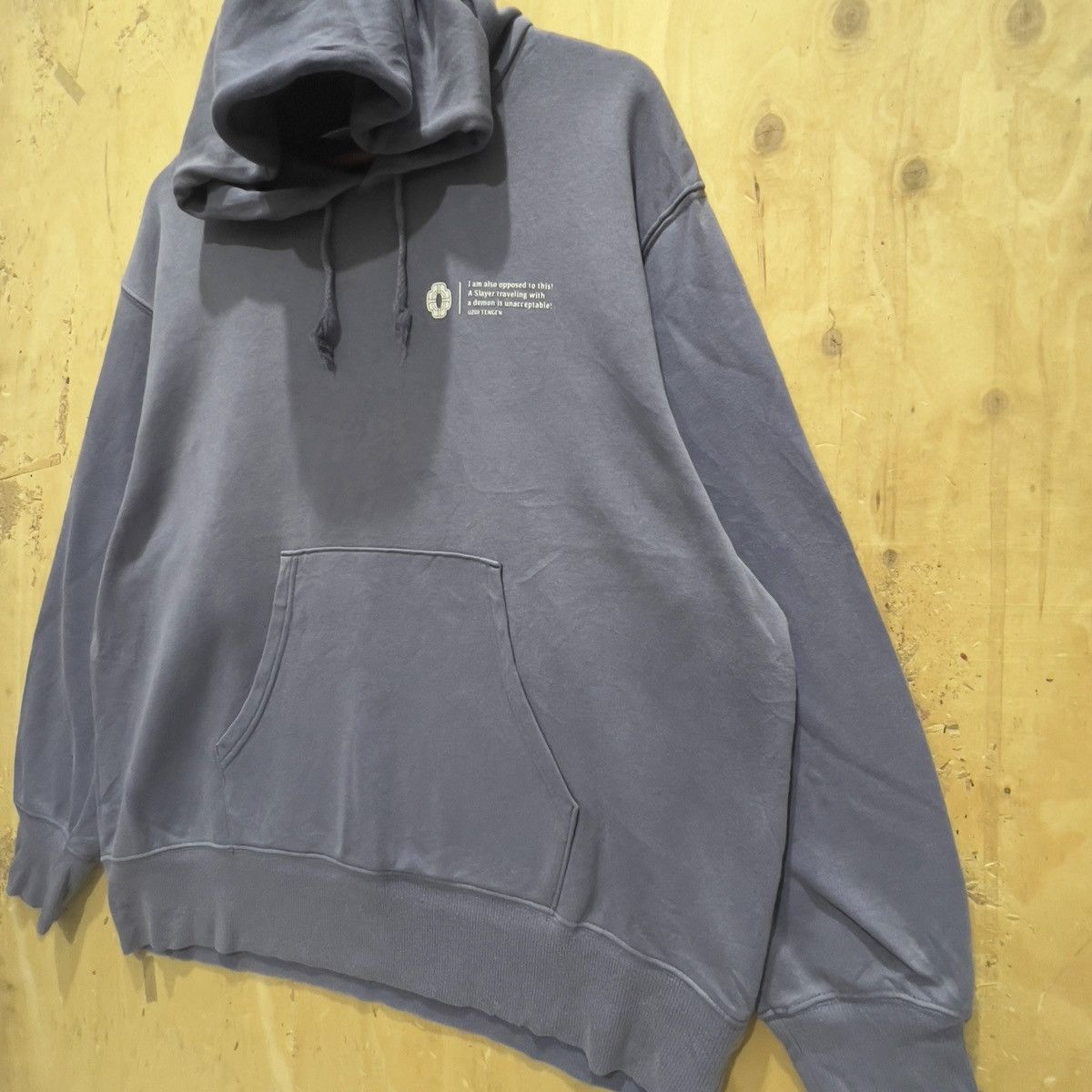 Anime × GU Demon slayer Sweatshirt Hoddie Size US L / EU 52-54 / 3 - 4 Thumbnail