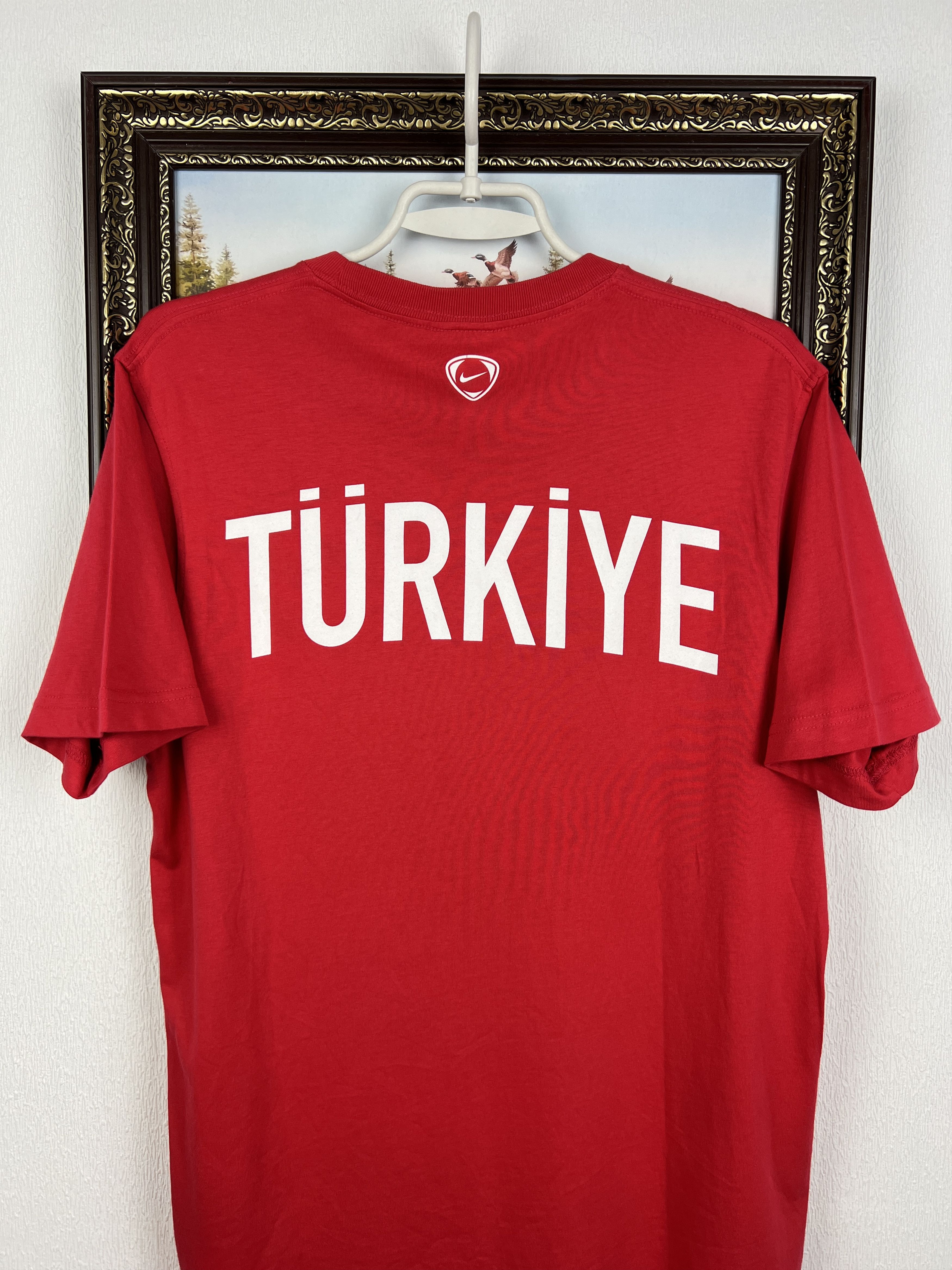 Nike Vintage World Cup Turkey Football Shirt Train Trikot Jersey Size US M / EU 48-50 / 2 - 9 Thumbnail