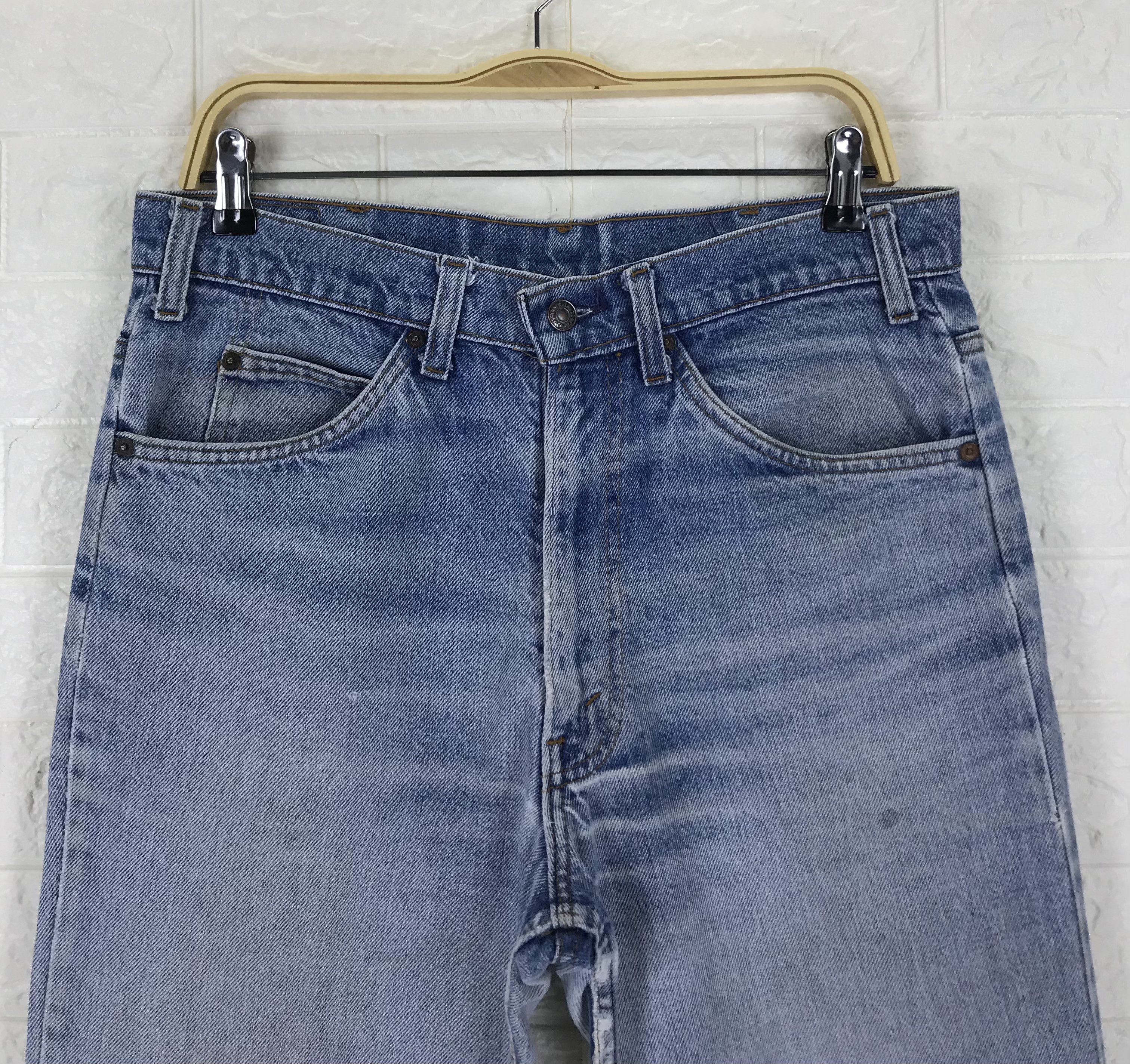 Levi's Vintage 80s Levi's 517 Flare Jeans Orange Tab Denim Size US 32 / EU 48 - 2 Thumbnail