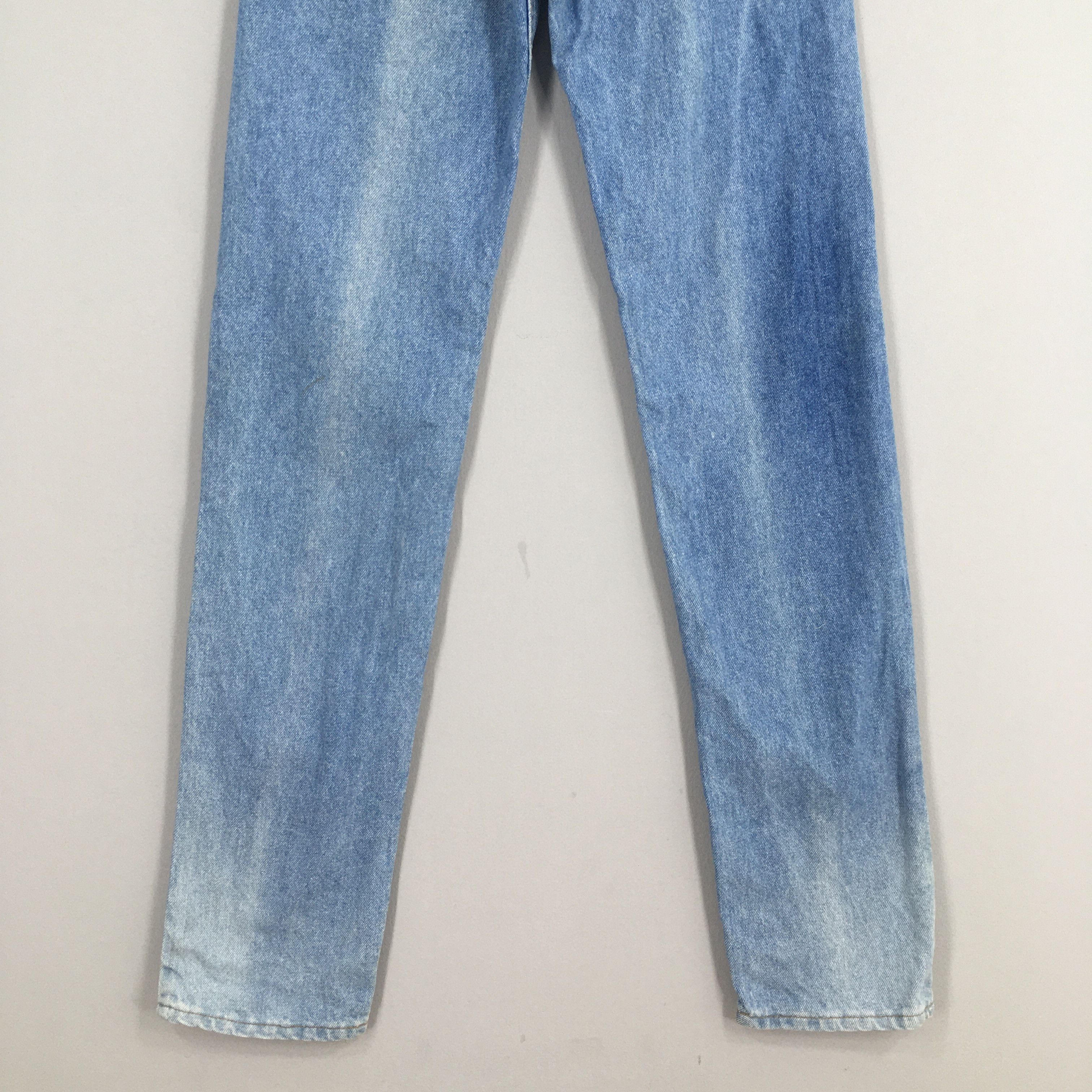 Levi's Size 25x34 Vintage 90s Levi's 505 Faded Blue Jeans S224 Size 25" / US 0 / IT 36 - 10 Thumbnail