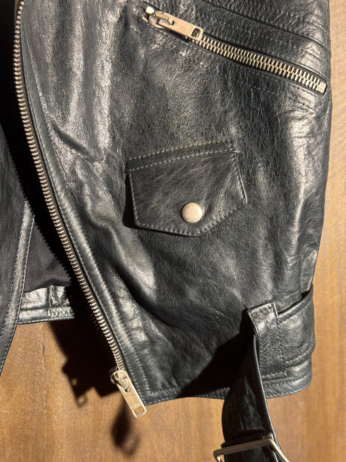 Givenchy givenchy ss18 runway sleeveless leather biker jacket Size US S / EU 44-46 / 1 - 16 Thumbnail