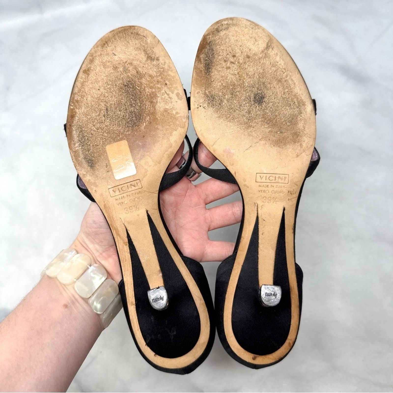 Giuseppe Zanotti Giuseppe Zanotti Vicini Vintage Y2K Flower Kitten Heel Mules Size US 9.5 / IT 39.5 - 11 Thumbnail