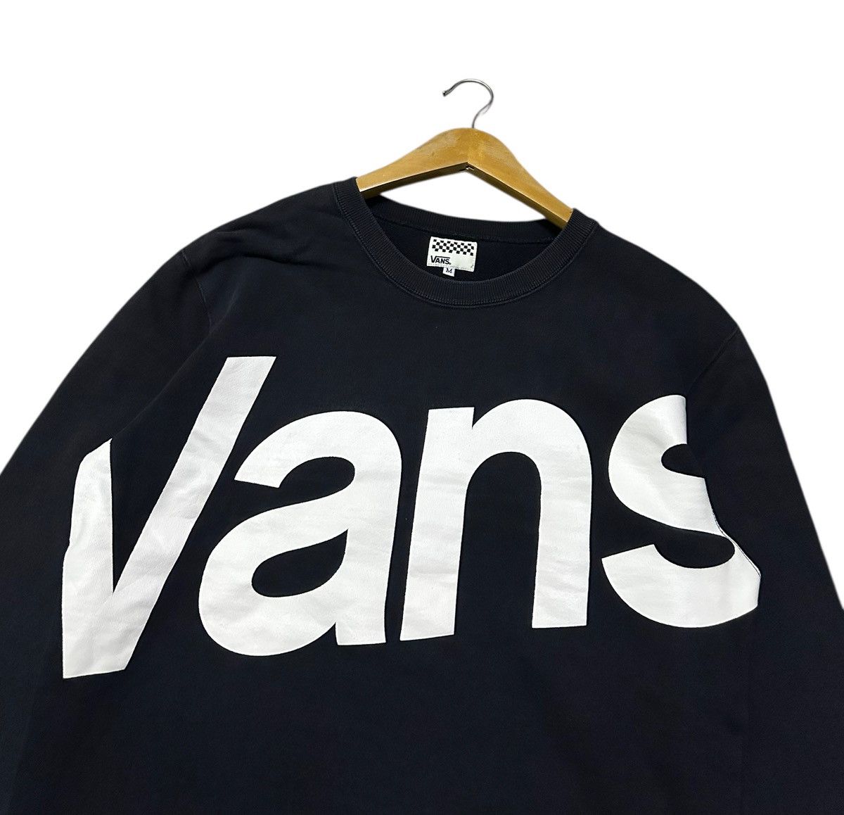 Vans Vans Classic Crew II pullover sweatshirt with a white logo Size US M / EU 48-50 / 2 - 2 Thumbnail