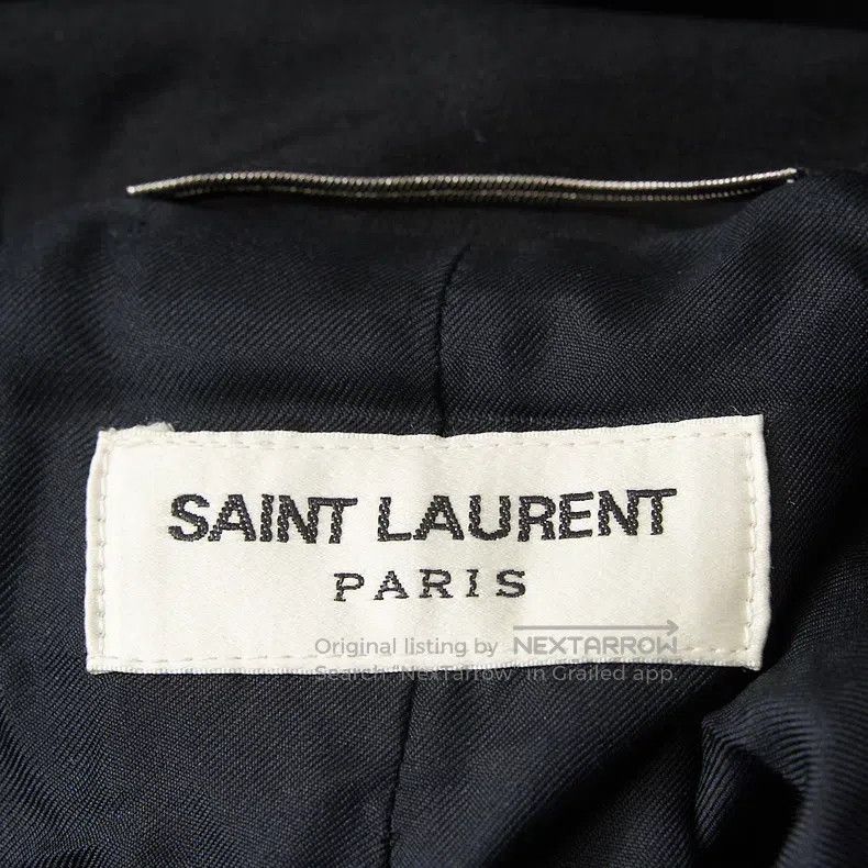 Saint Laurent Paris Saint Laurent Paris Men's double-zipper design jacket Size US M / EU 48-50 / 2 - 7 Thumbnail