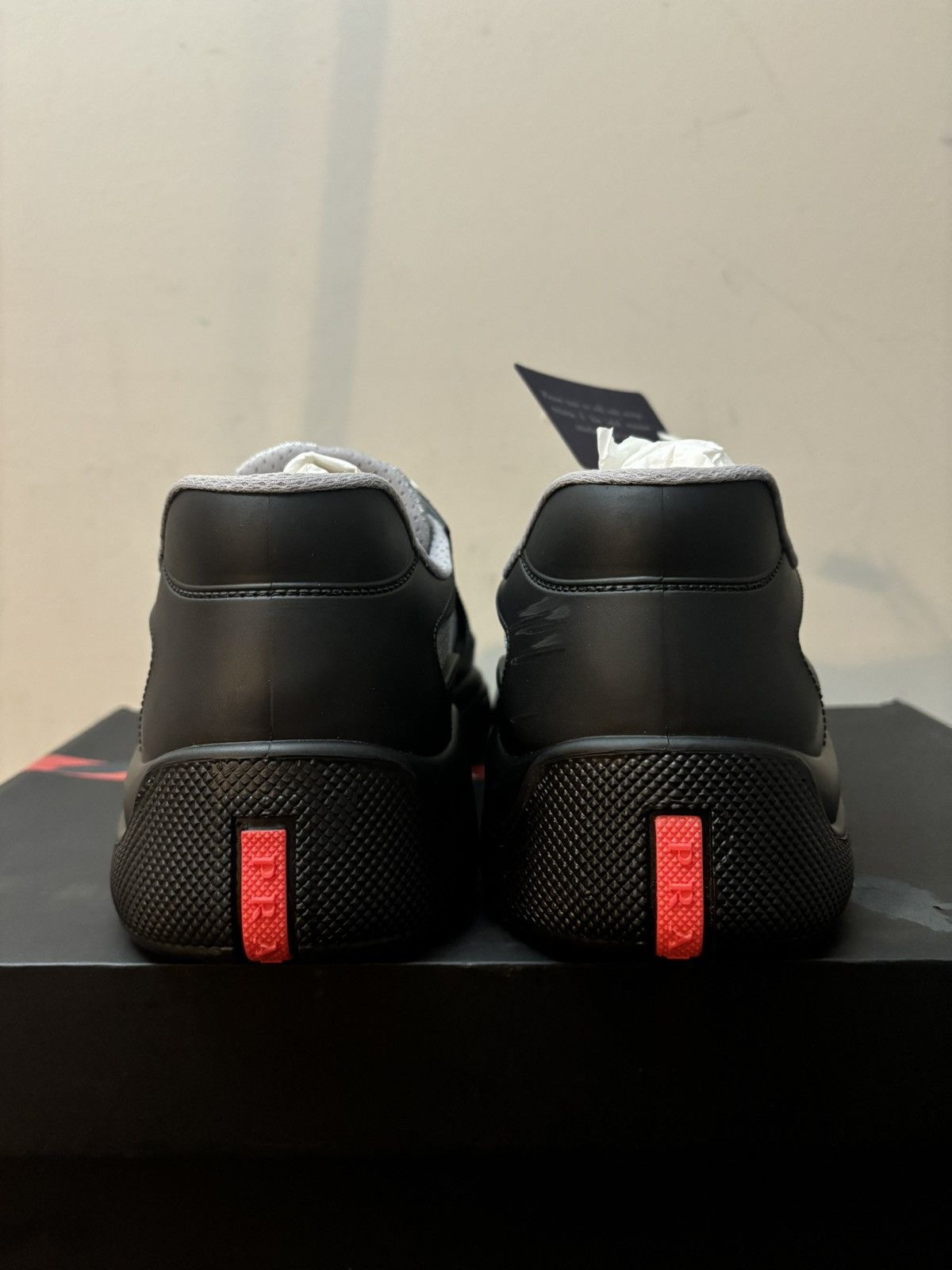 Prada Prada America’s Cup Soft Rubber Black Size US 10 / EU 43 - 6 Thumbnail