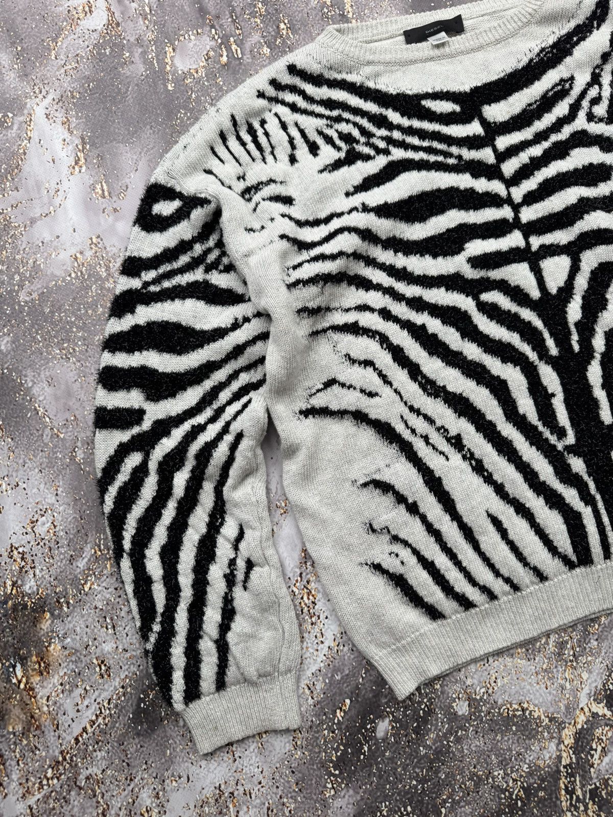 Diesel × Vintage Diesel Vintage Amazing Mohair Sweater Size M / US 6-8 / IT 42-44 - 2 Thumbnail